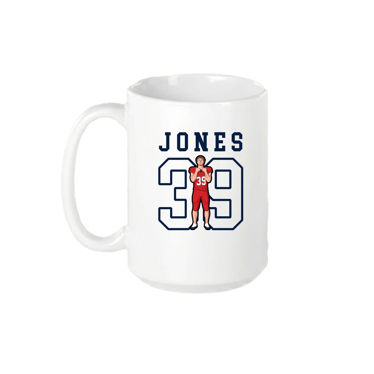 15oz Coffee Mug — Shirsey in White