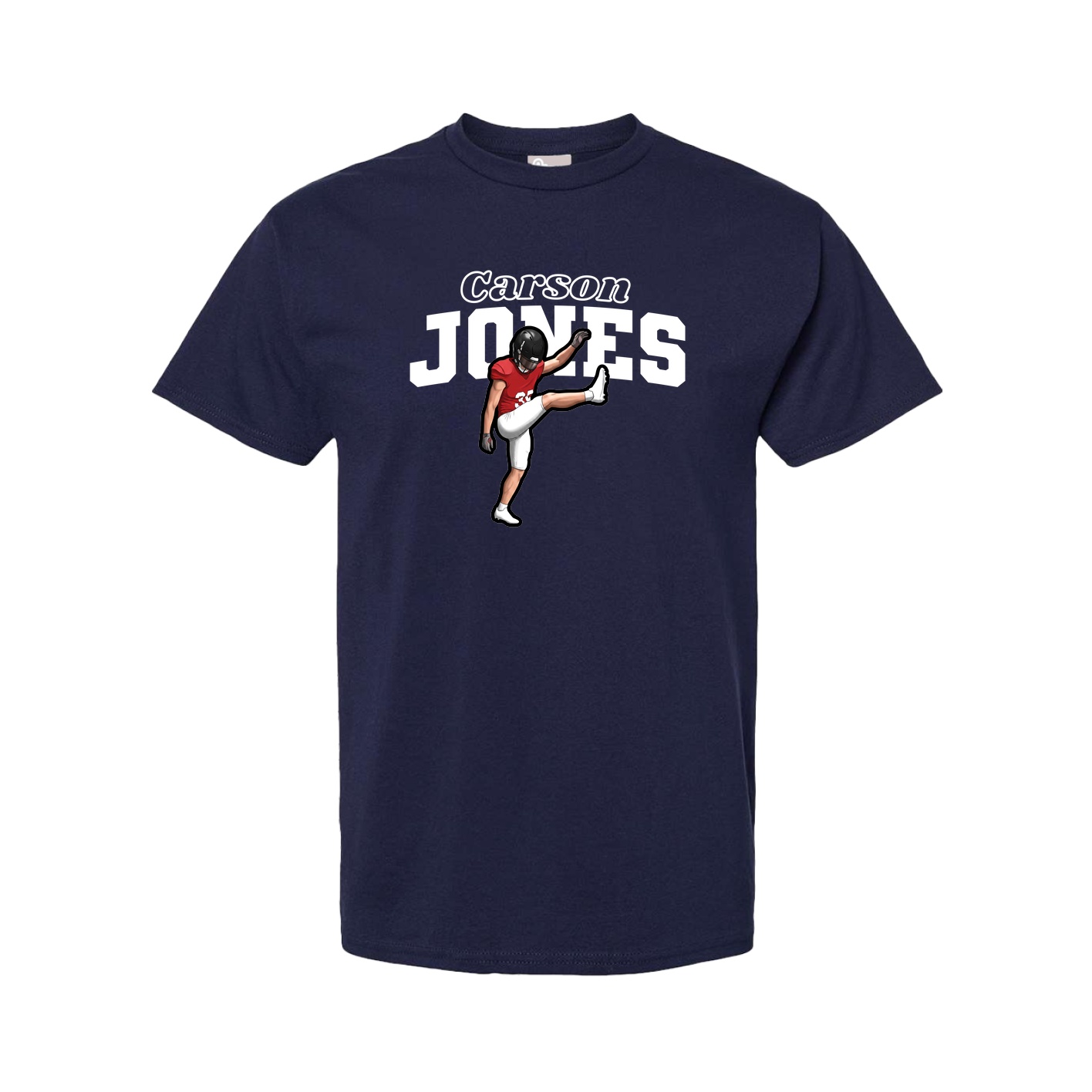 Tee — Name Arch in Navy