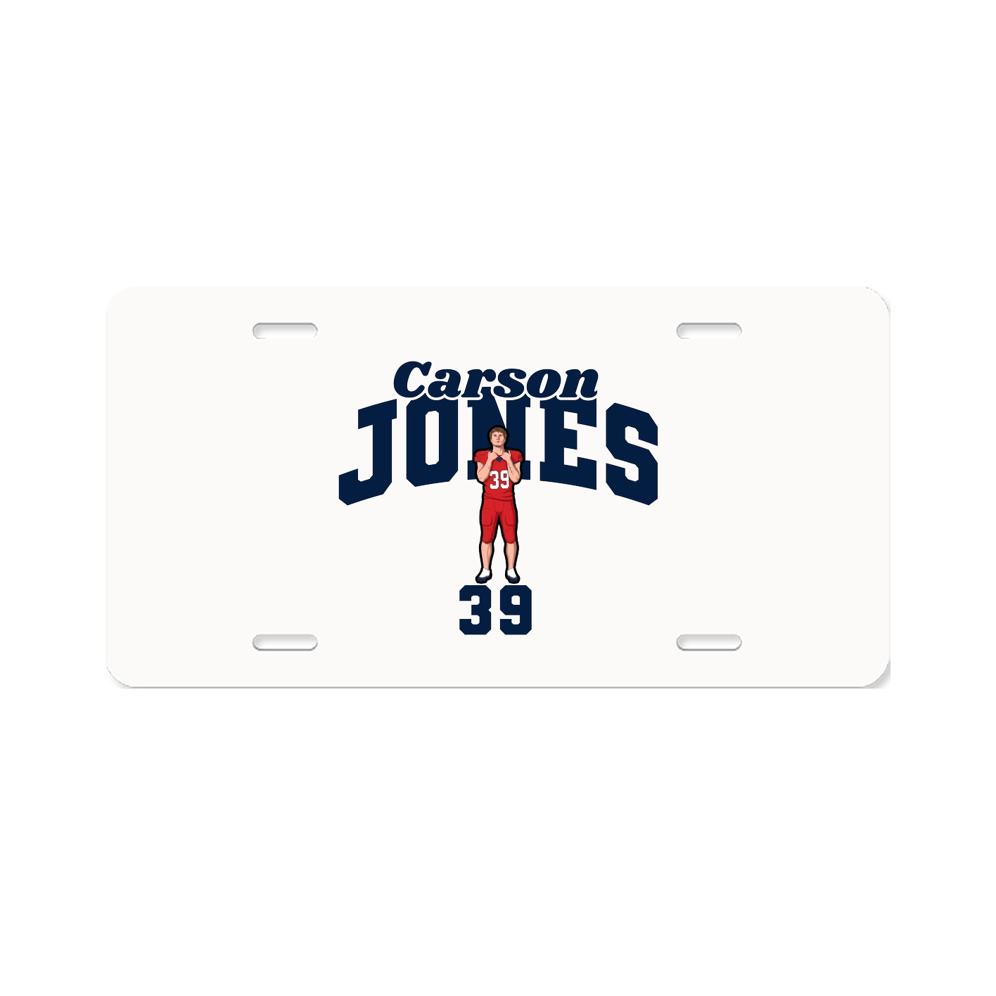 License Plate — Signature Arch in Classic