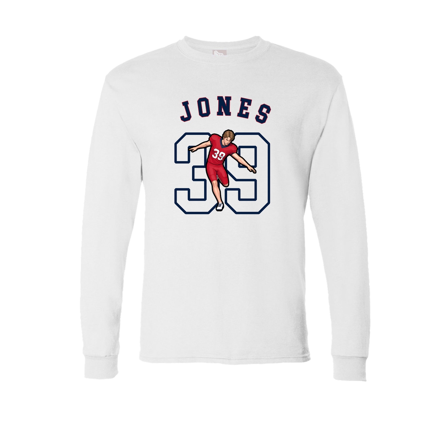 Long Sleeve Tee — Shirsey Arch in White