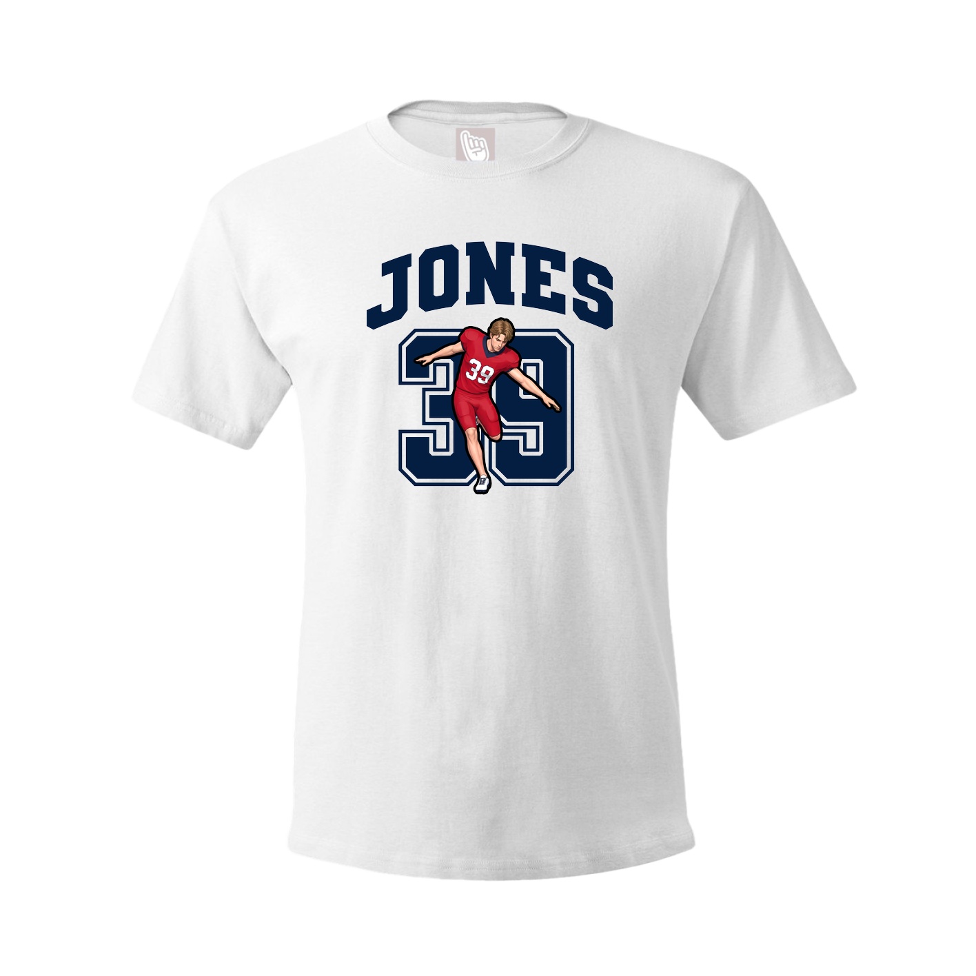 Tee — Number in White
