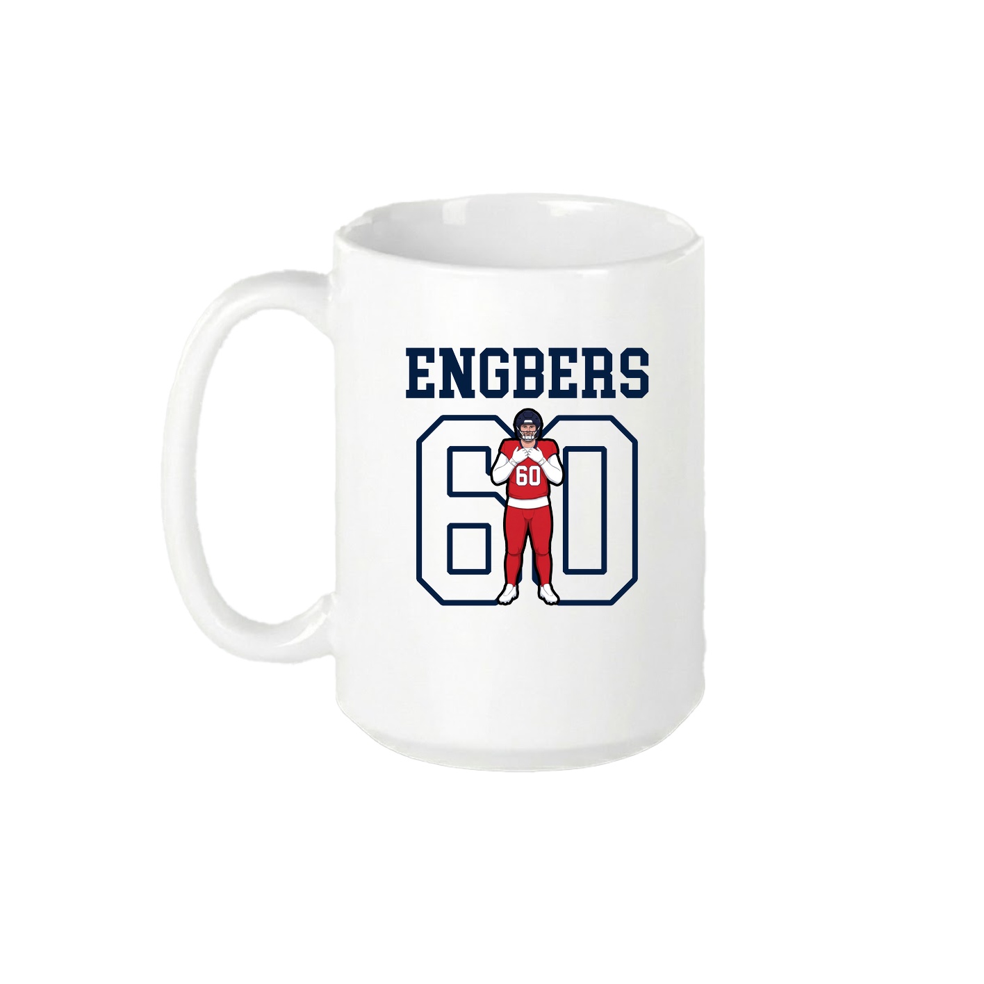 15oz Coffee Mug — Shirsey in White