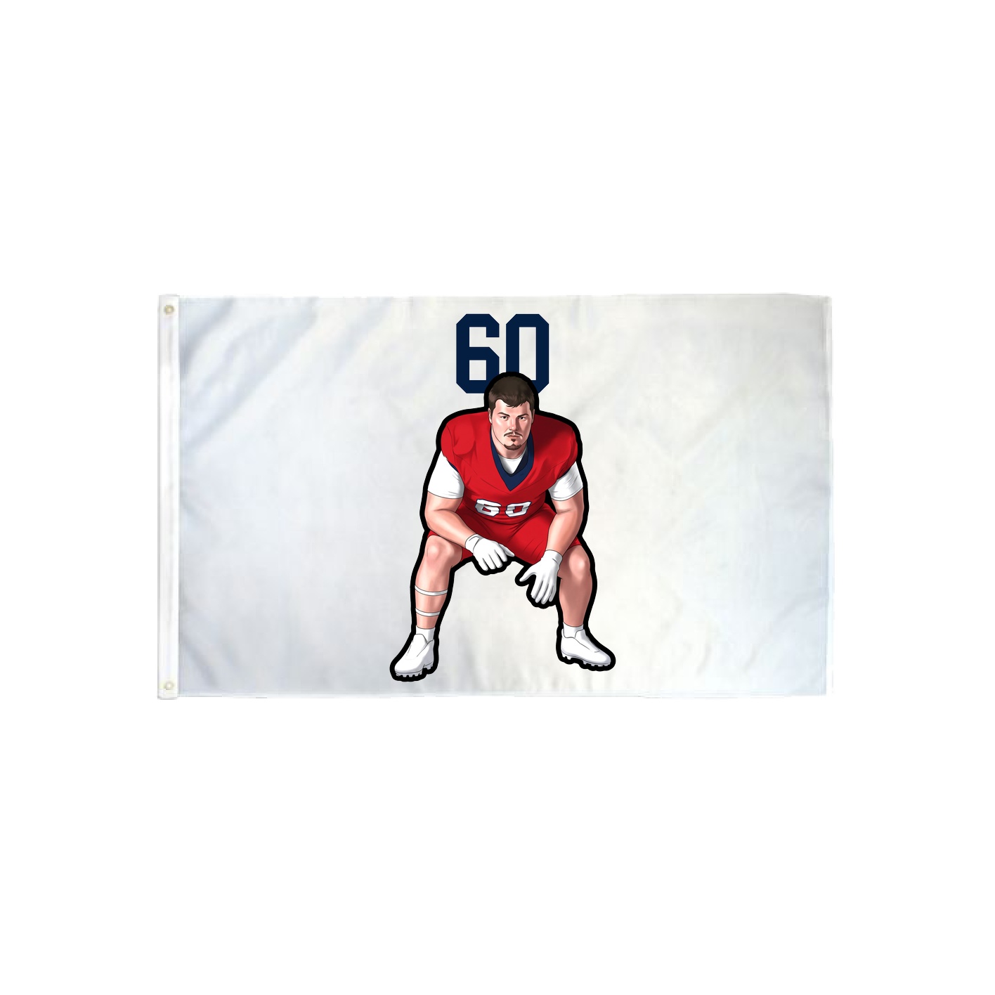 3x5 Flag — Number Top in Classic