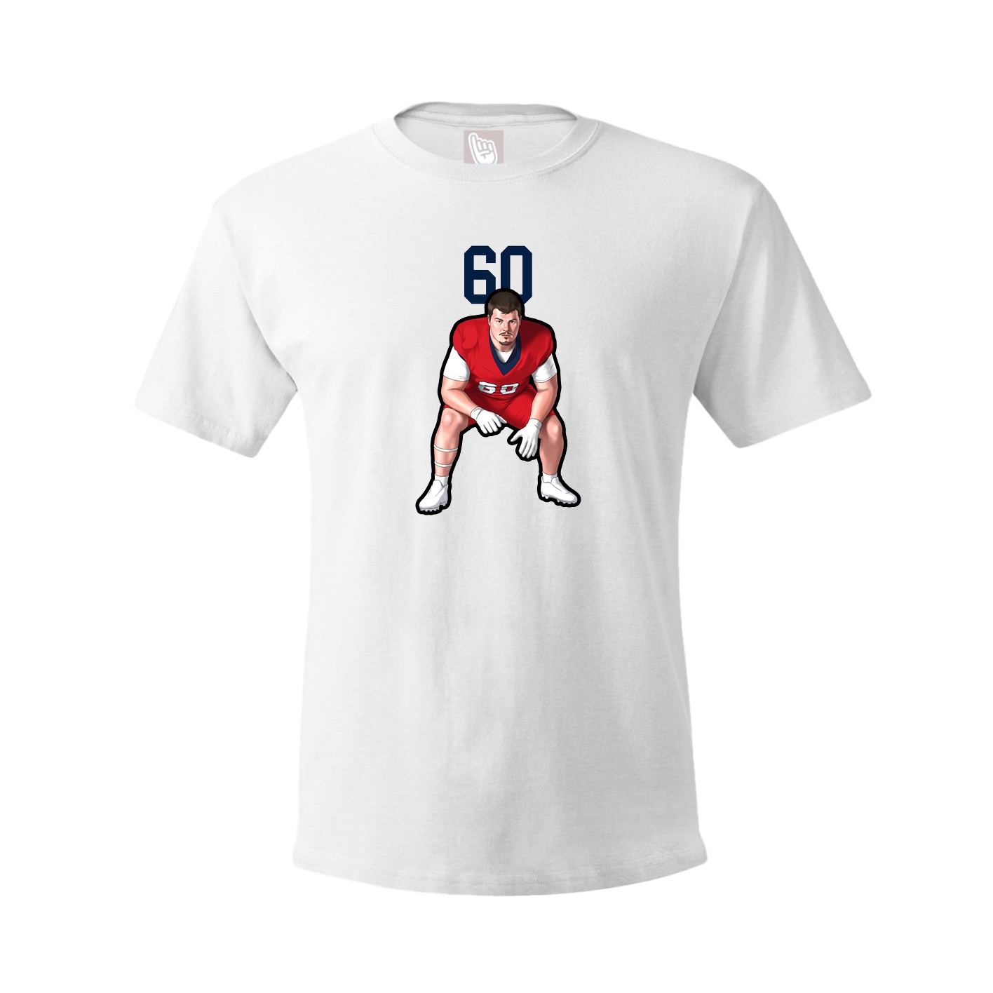Tee — Number Top in White