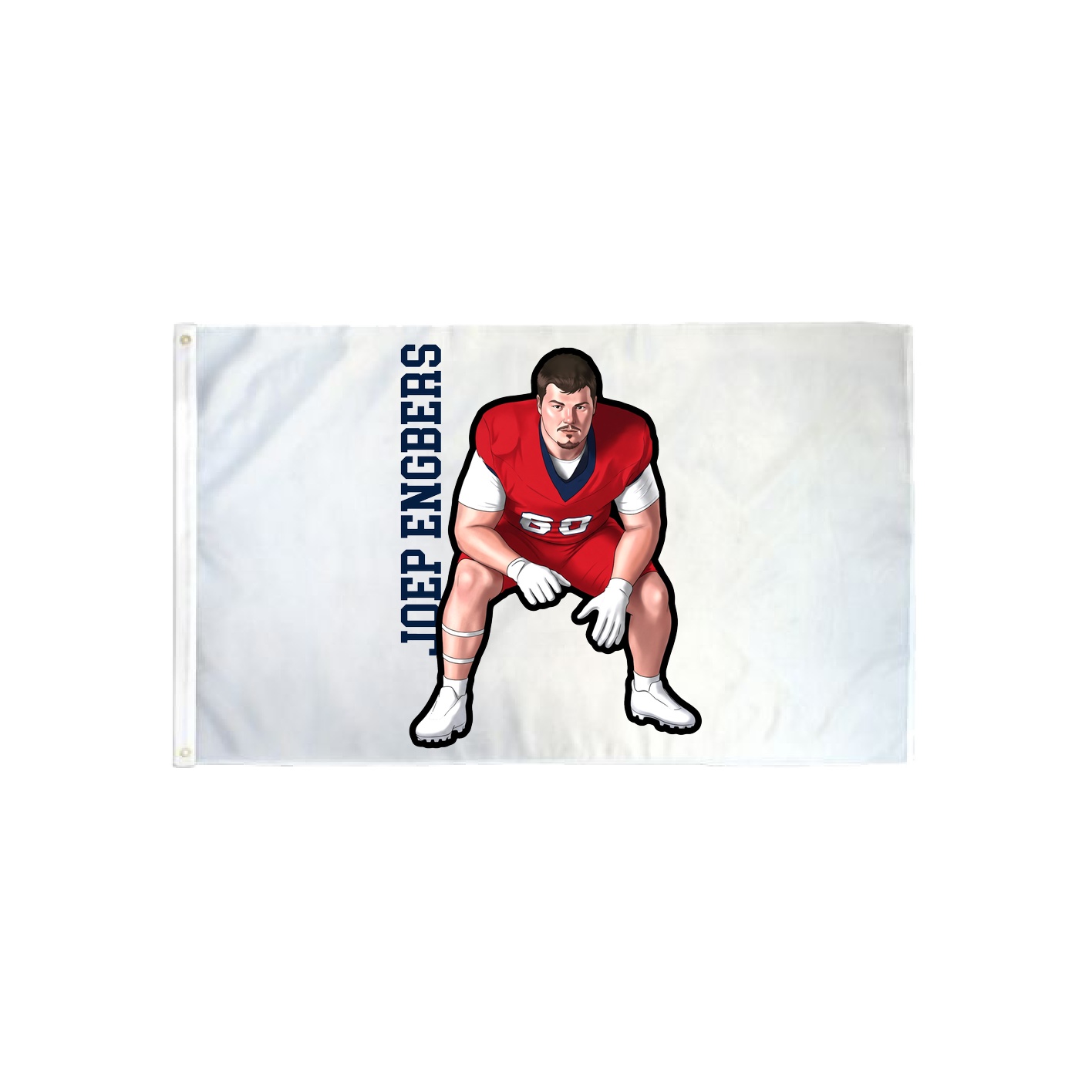 3x5 Flag — Name Vertical in Classic