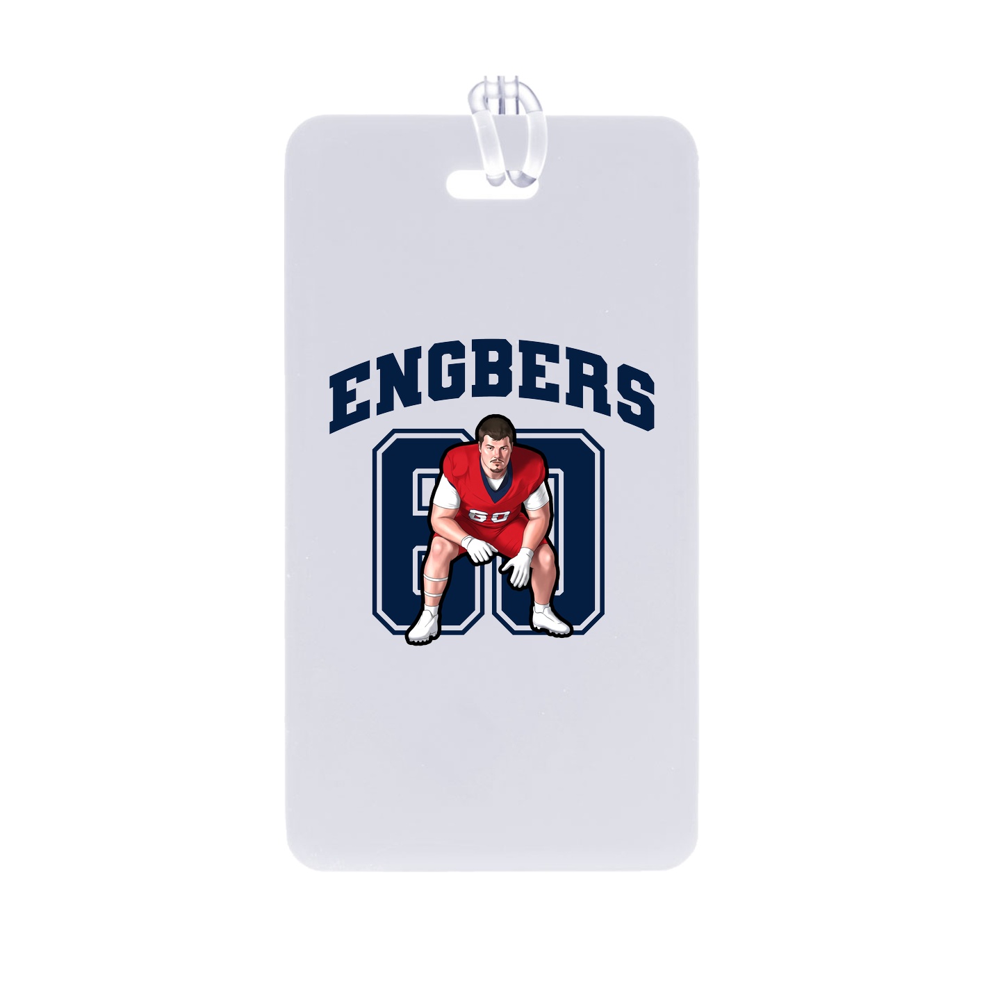 Bag Tag — Number in Classic