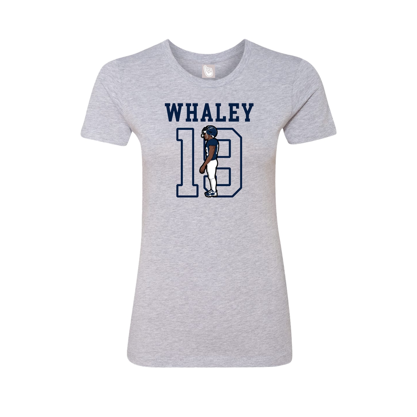 Fitted Women's Tee — Shirsey in Grey