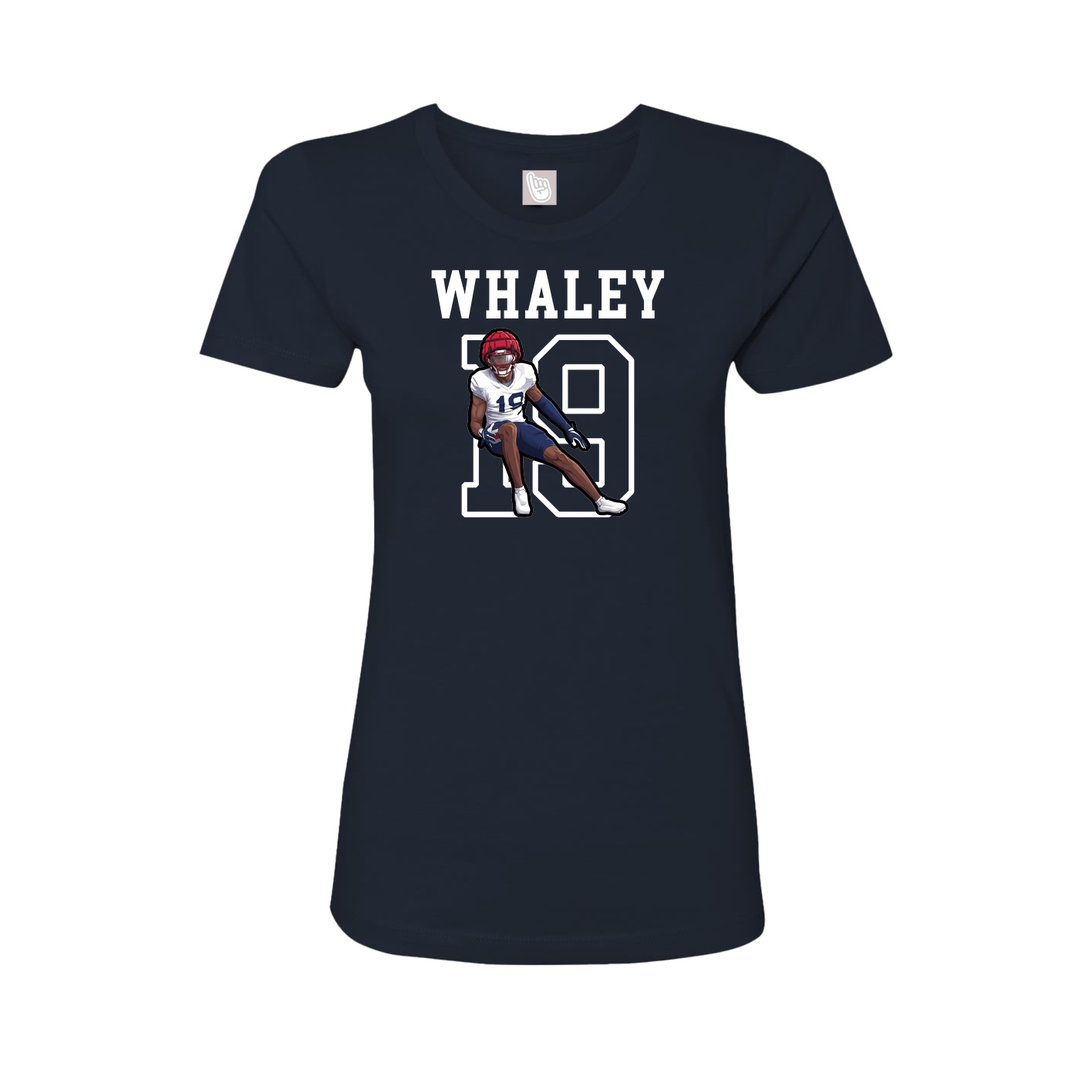 Fitted Women's Tee — Shirsey in Navy