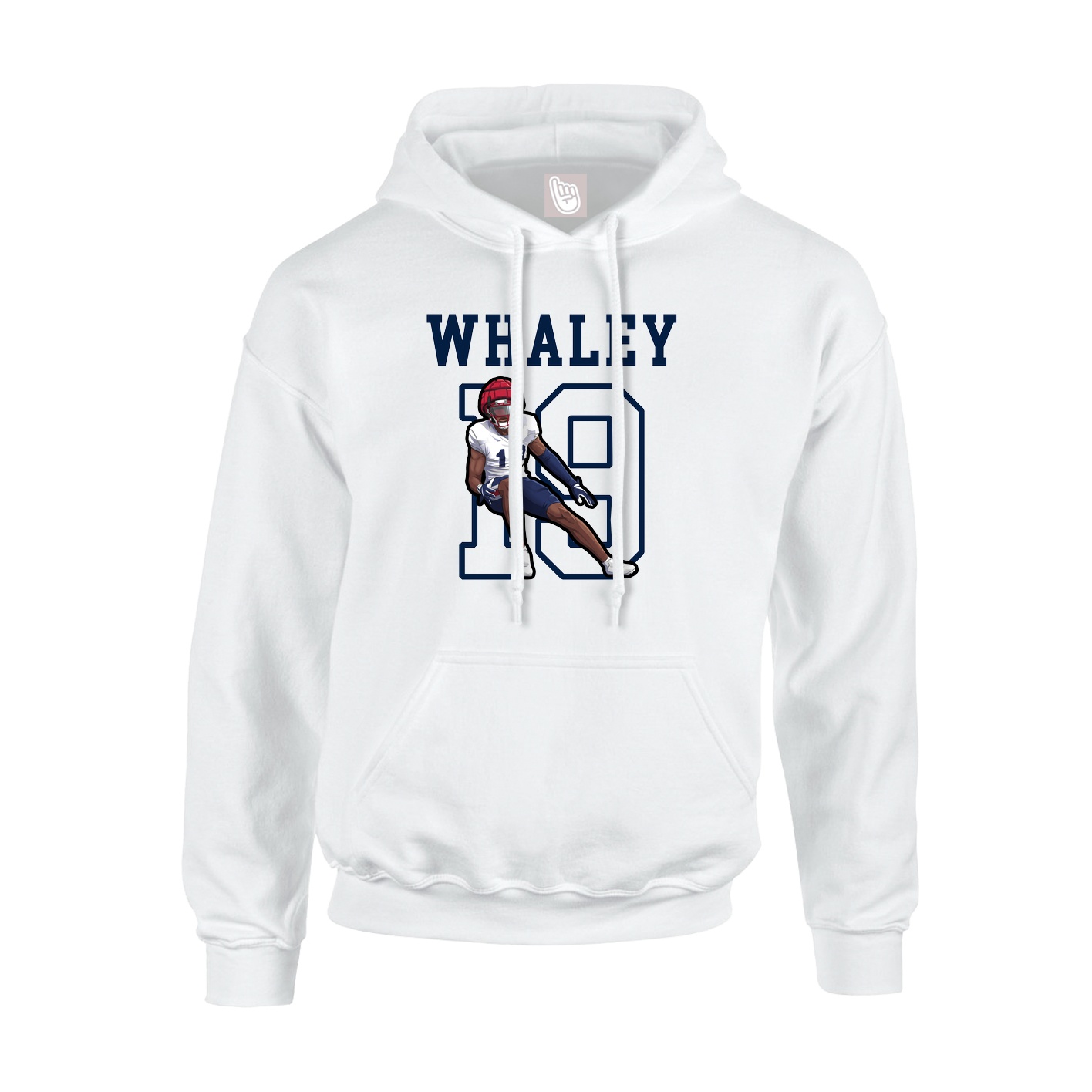 Hoodie — Shirsey in White