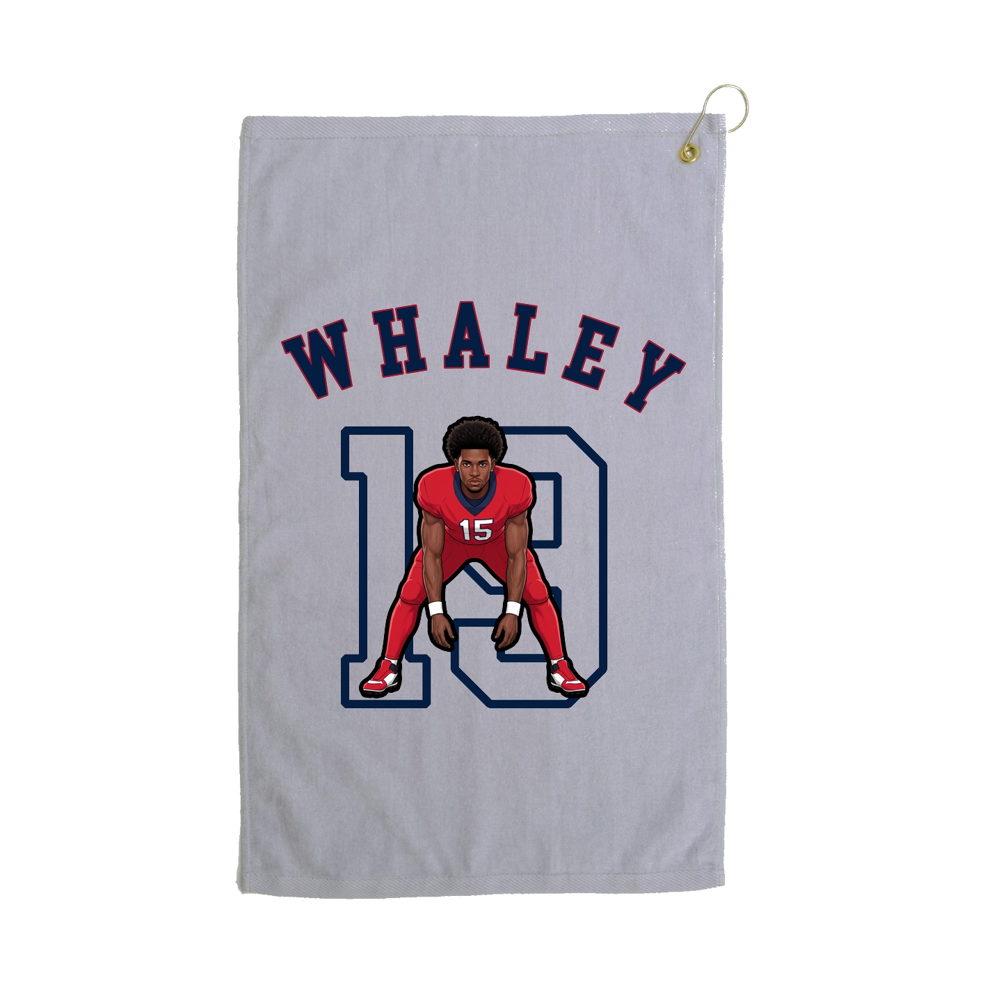 Golf Towel — Shirsey Arch in Grey
