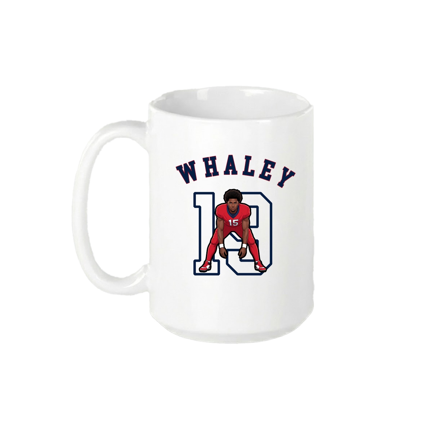 15oz Coffee Mug — Shirsey Arch in White