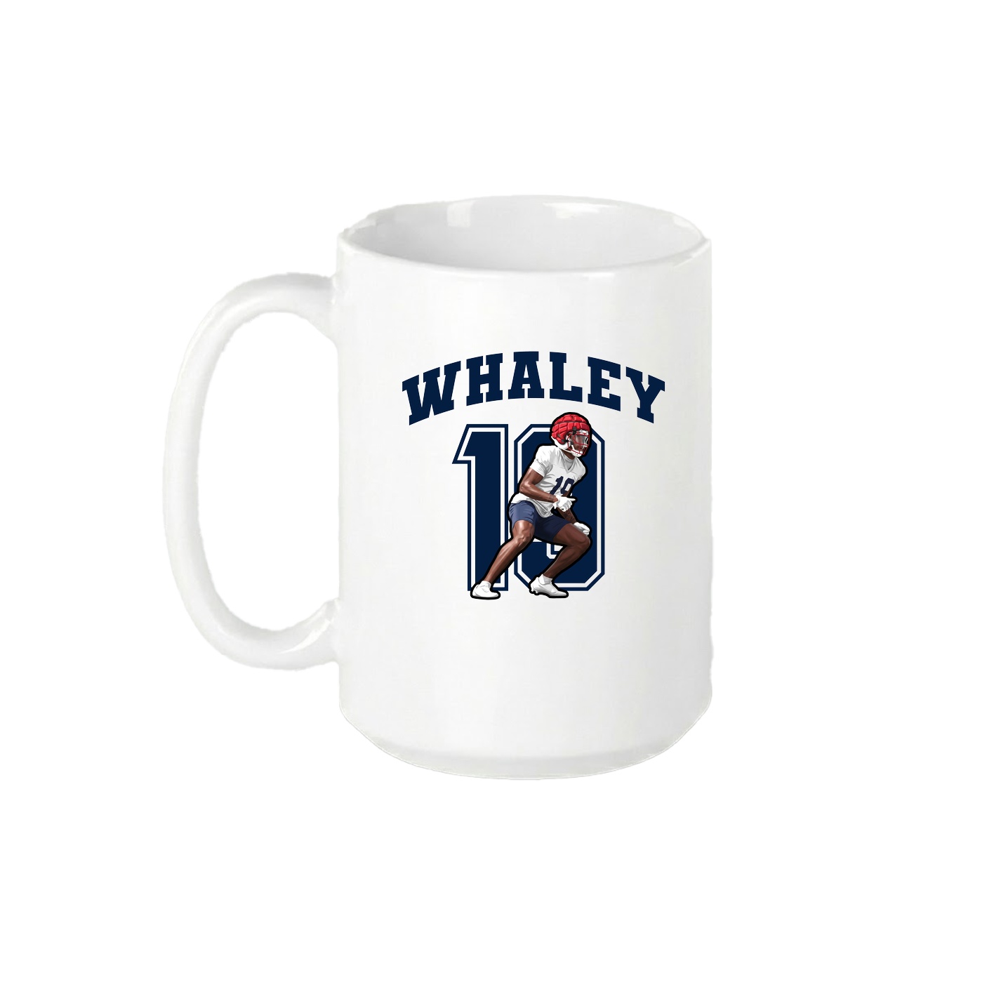 15oz Coffee Mug — Number in White