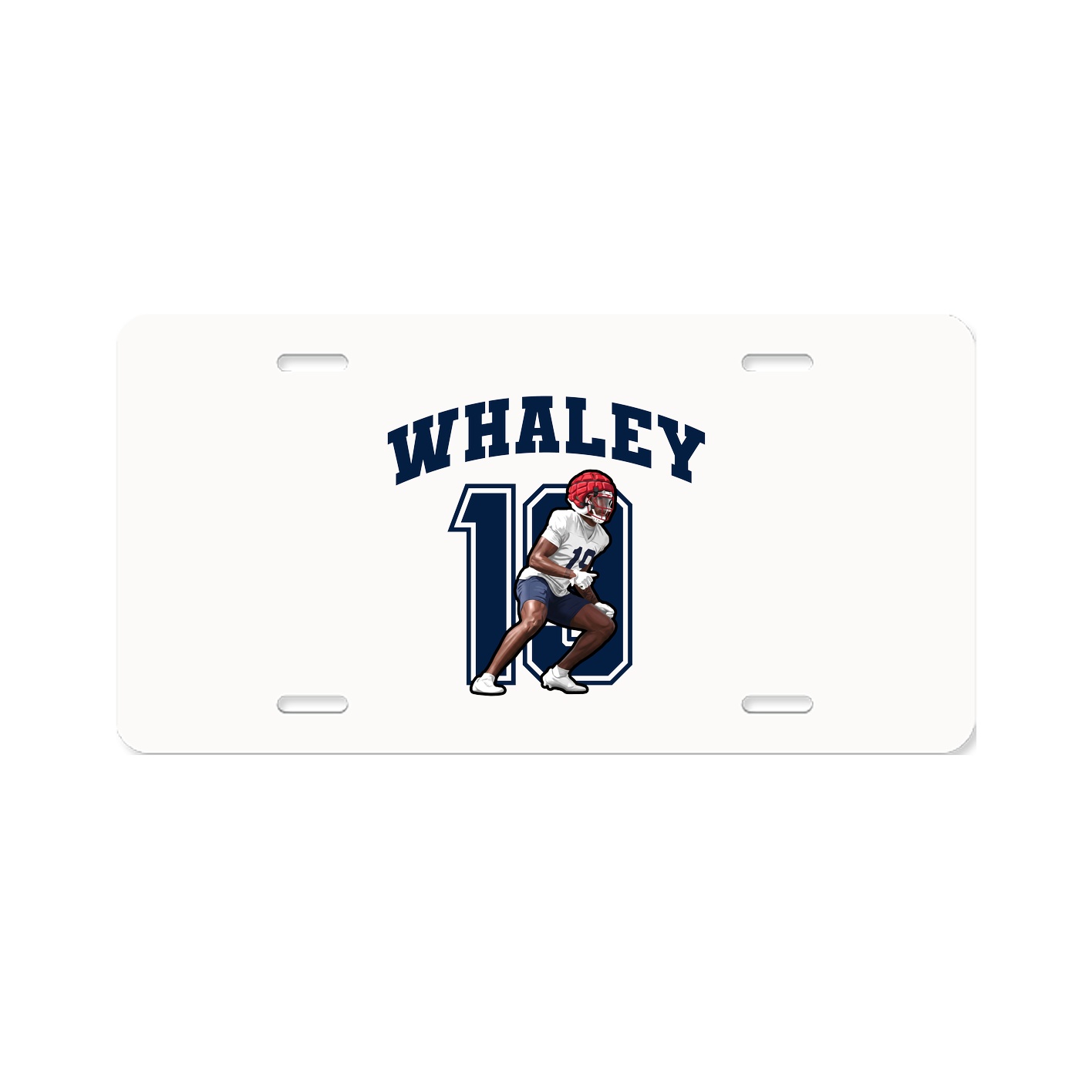 License Plate — Number in Classic