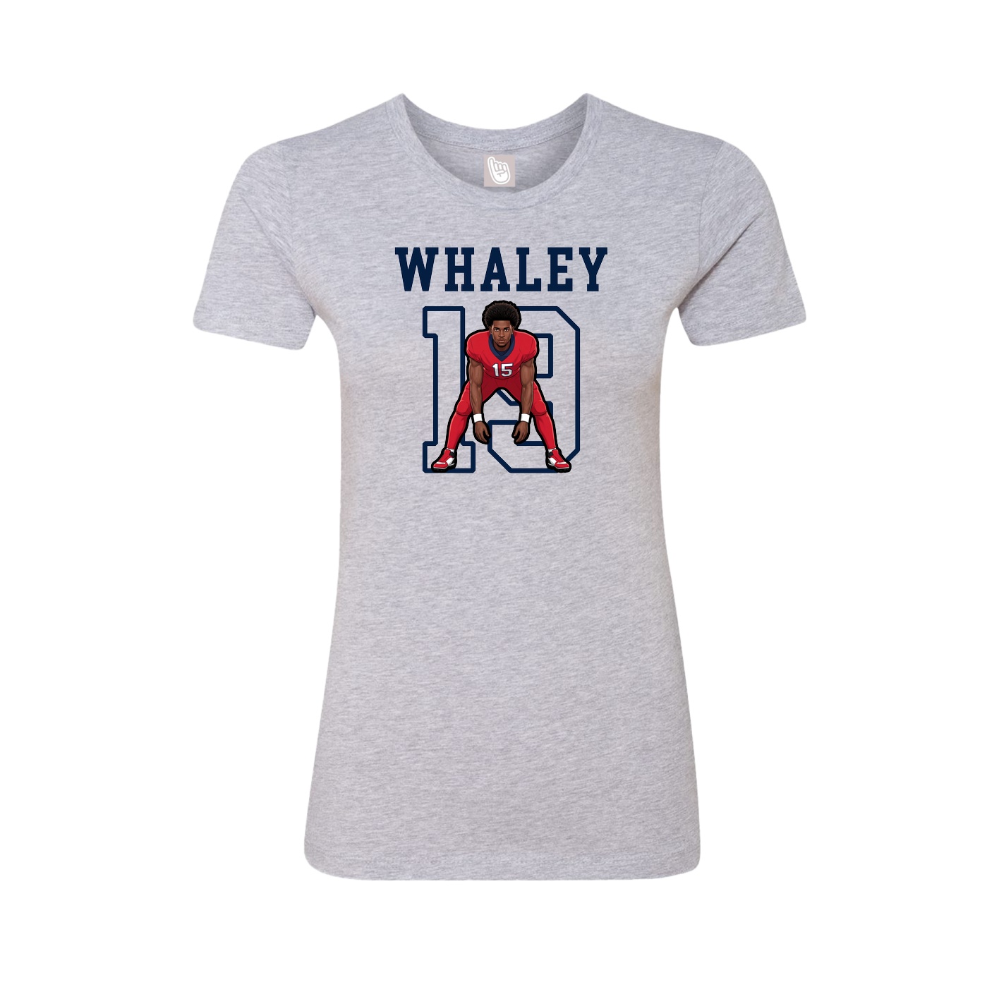 Fitted Women's Tee — Shirsey in Grey