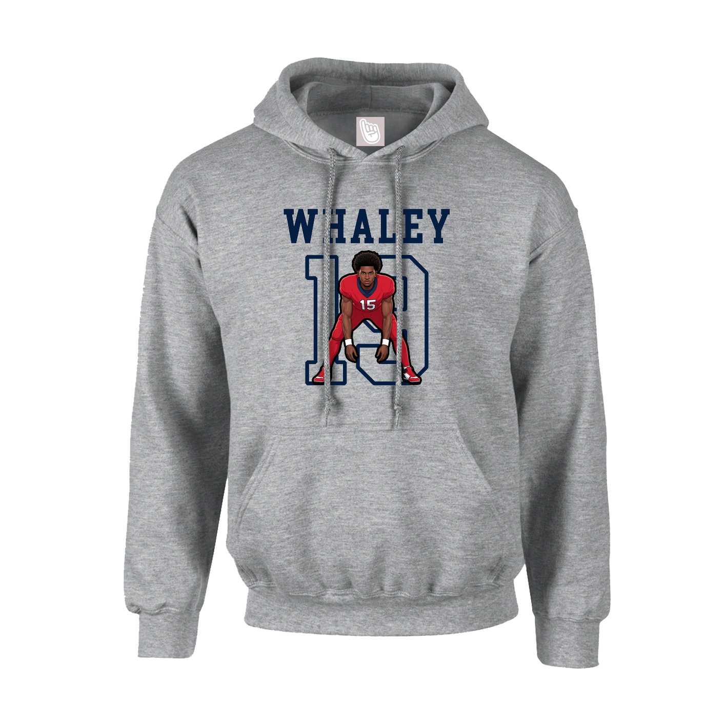 Hoodie — Shirsey in Grey