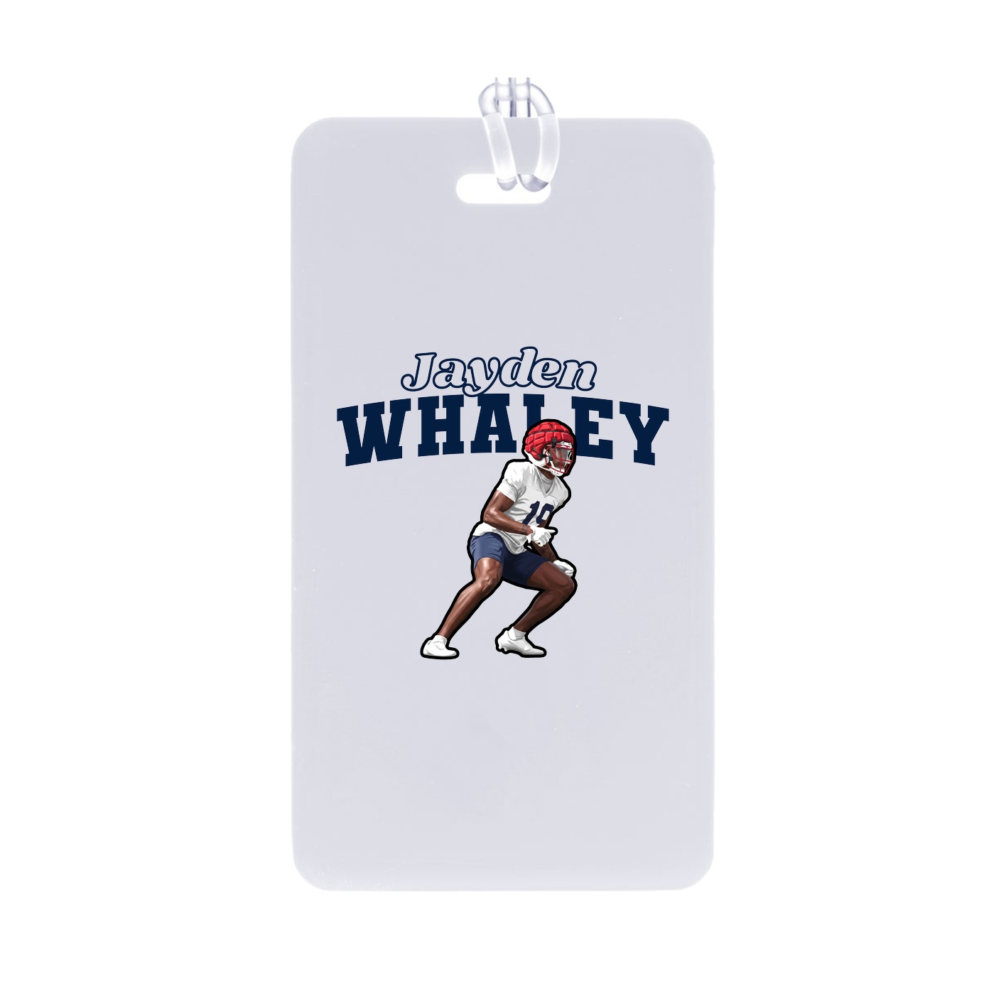Bag Tag — Name Arch in Classic