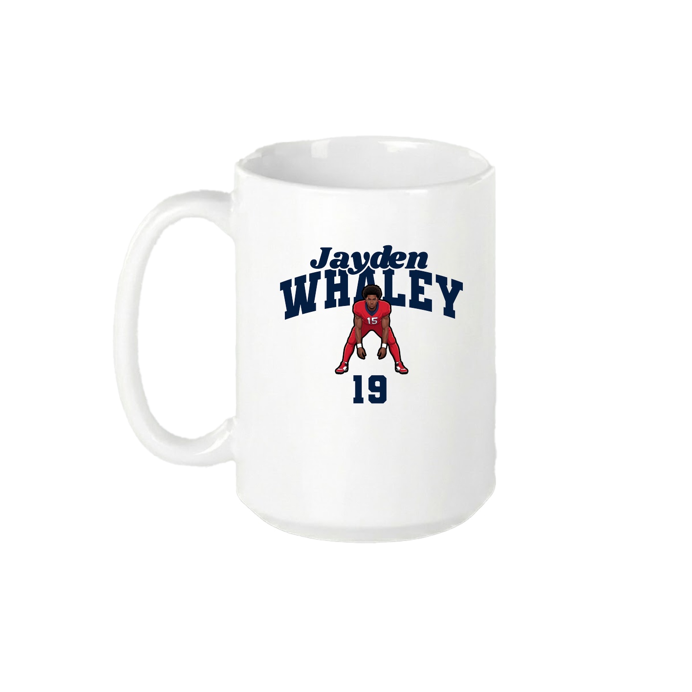 15oz Coffee Mug — Signature Arch in White