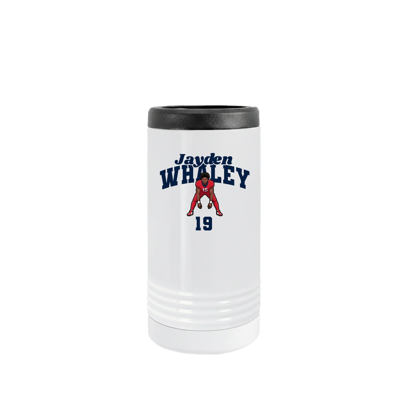 Slim Beverage Holder — Signature Arch in White