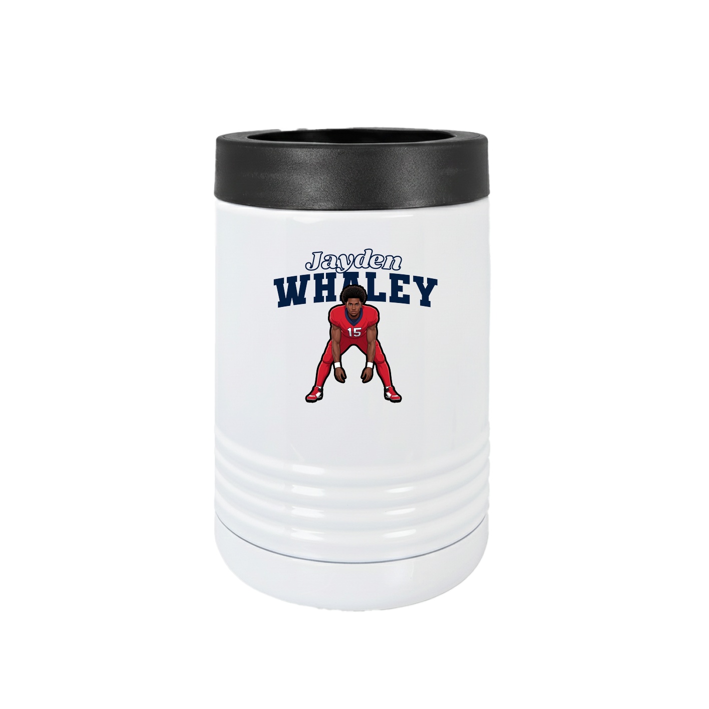 Beverage Holder — Name Arch in White