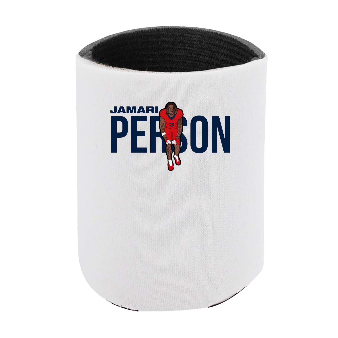 Can Holder — Player Name in White