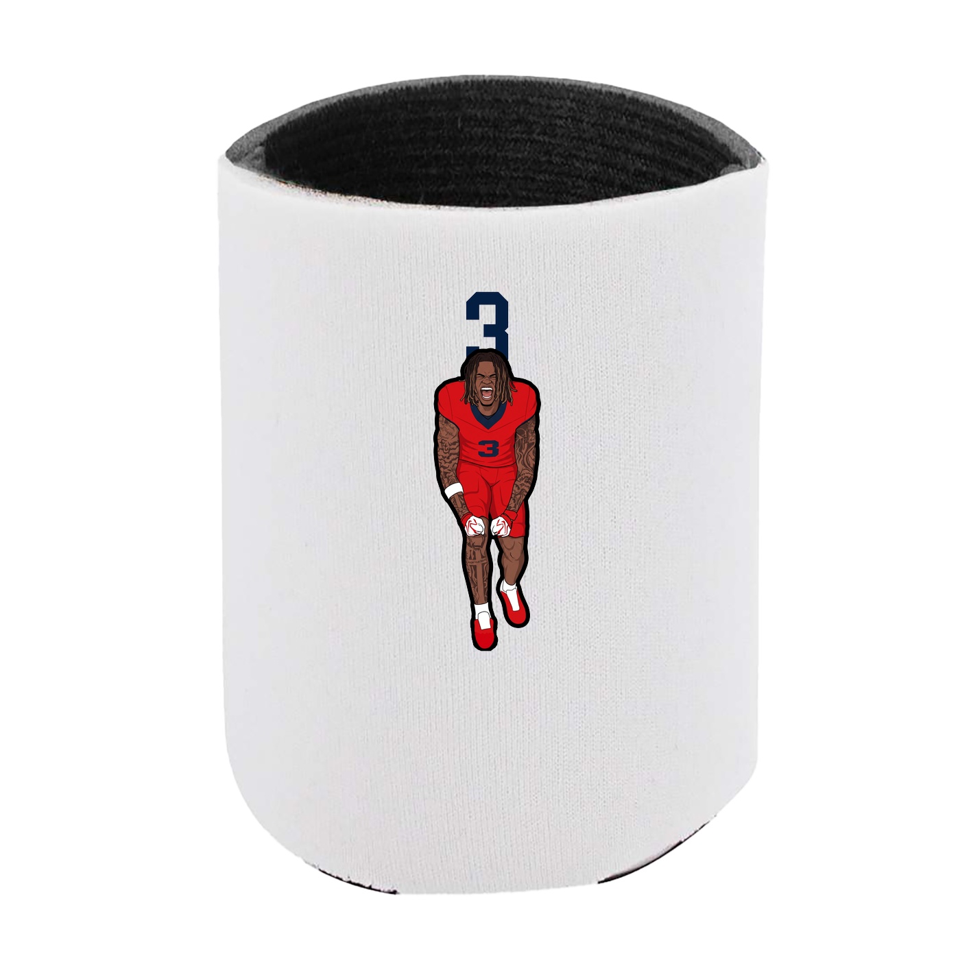 Can Holder — Number Top in White