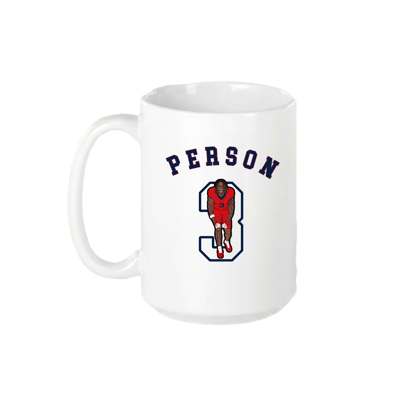 15oz Coffee Mug — Shirsey Arch in White