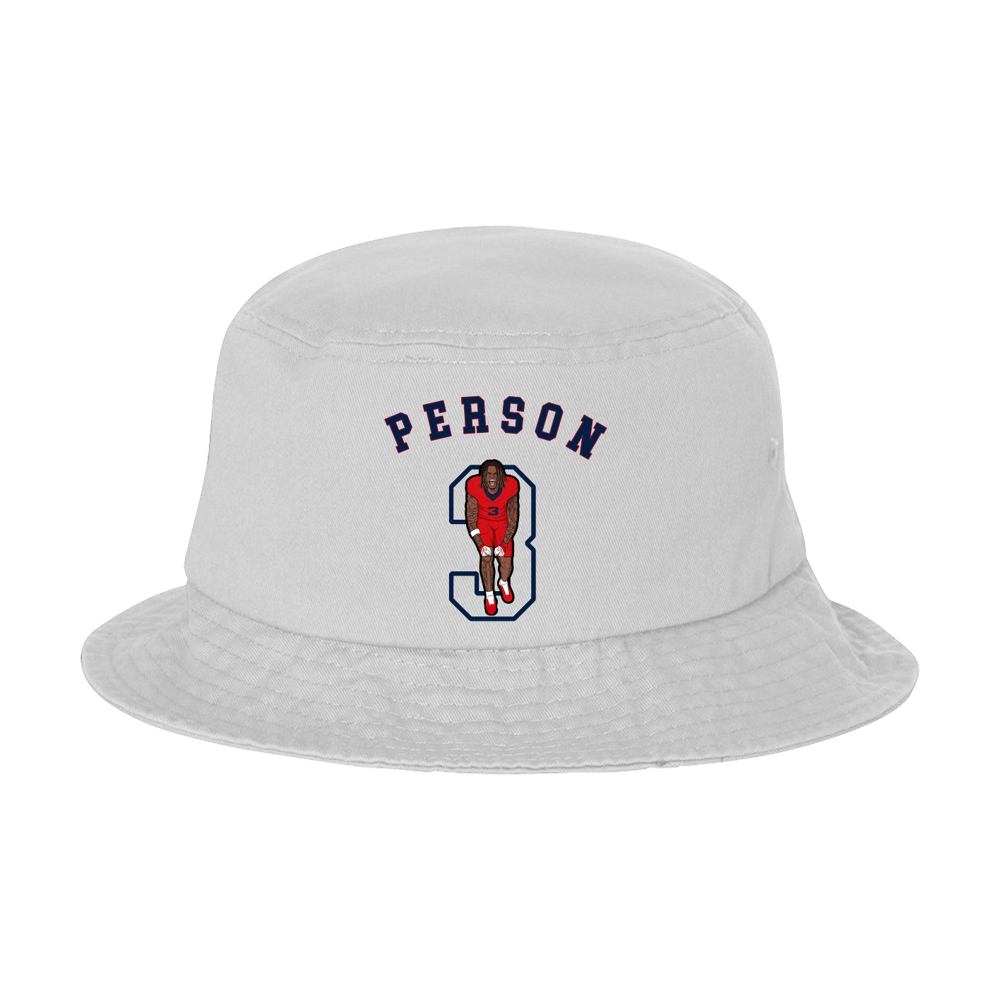 Bucket Cap — Shirsey Arch in White