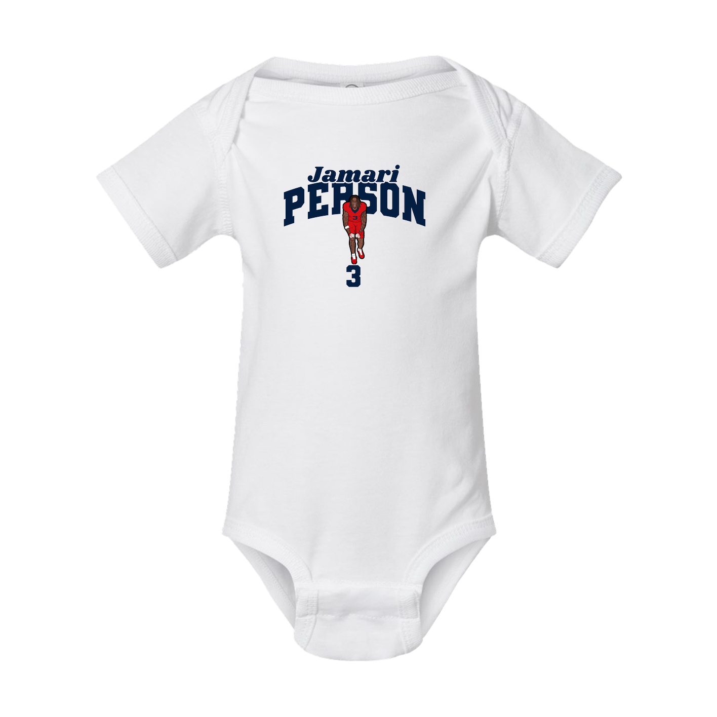 Baby Onesie — Signature Arch in White