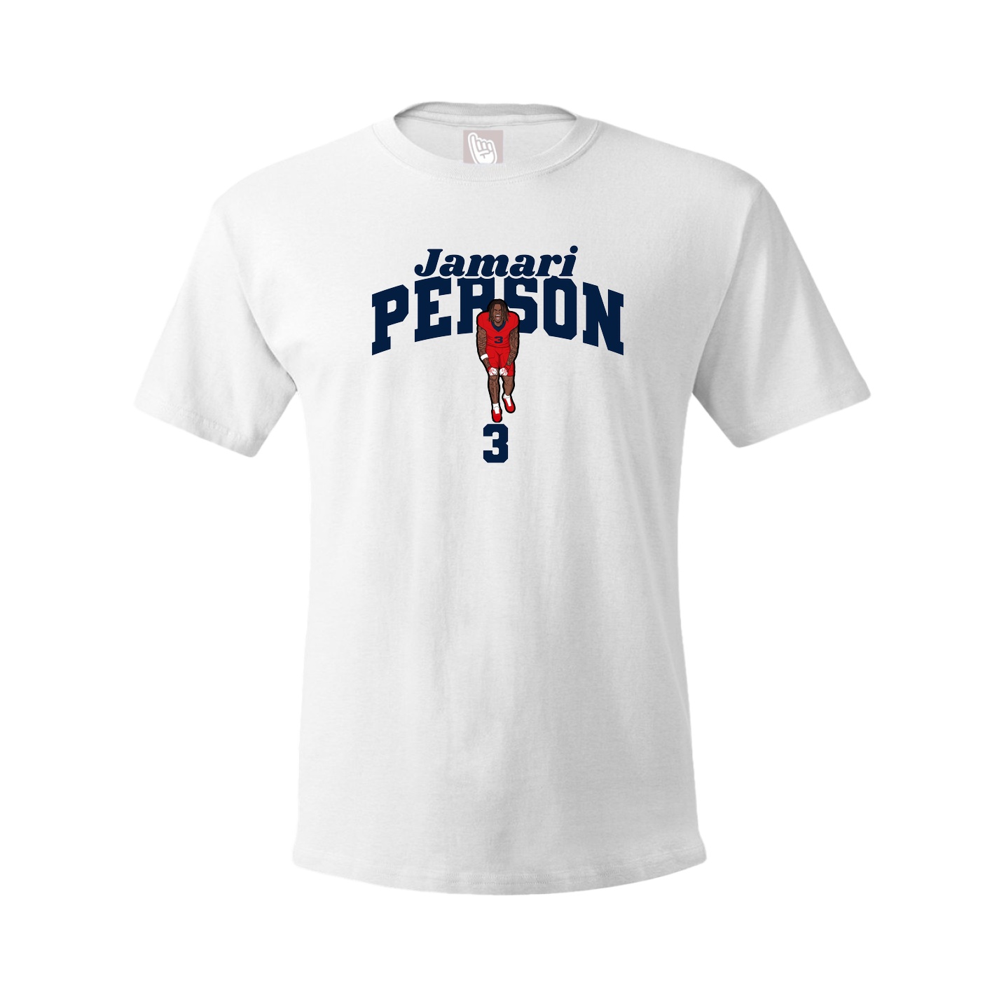 Tee — Signature Arch in White
