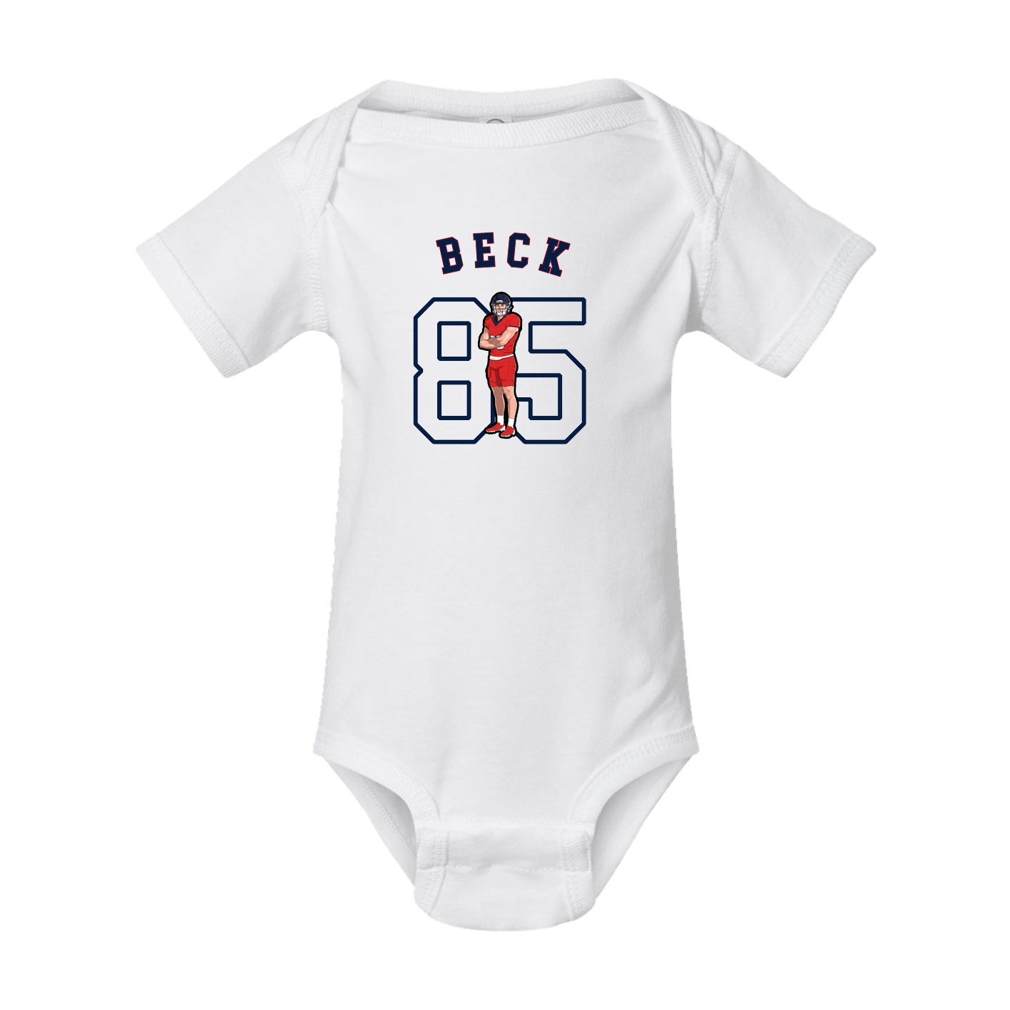 Baby Onesie — Shirsey Arch in White