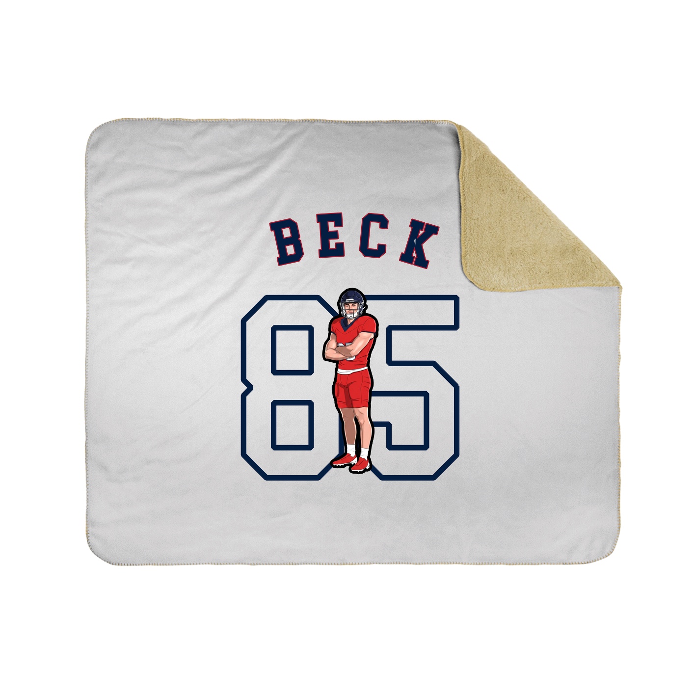 Throw Blanket — Shirsey Arch in White