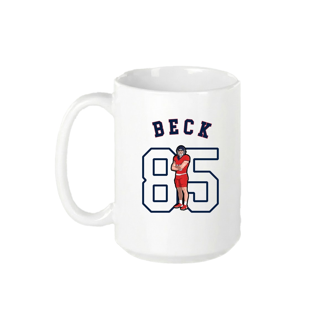 15oz Coffee Mug — Shirsey Arch in White