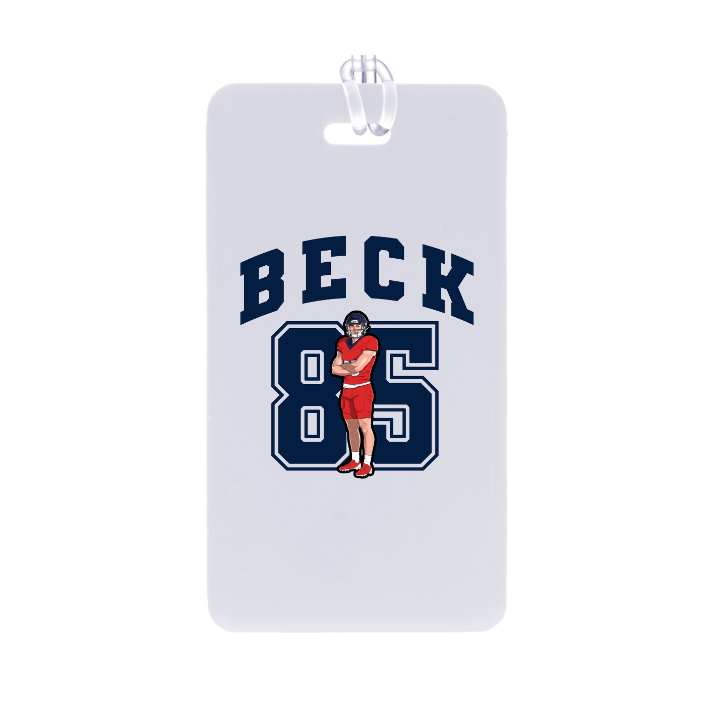 Bag Tag — Number in Classic