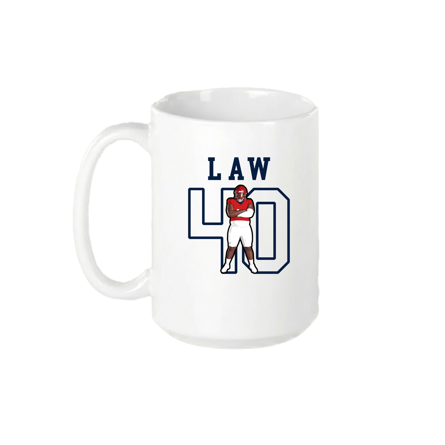 15oz Coffee Mug — Shirsey in White