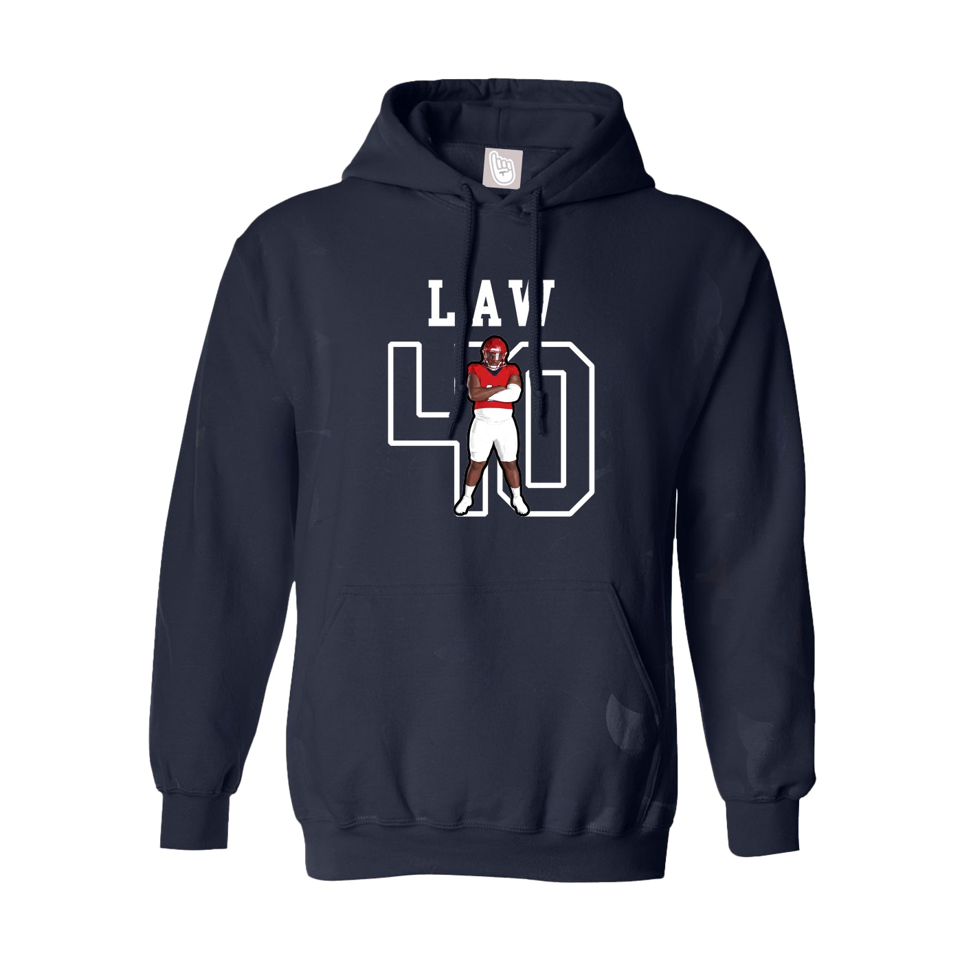 Youth Hoodie — Shirsey in Navy