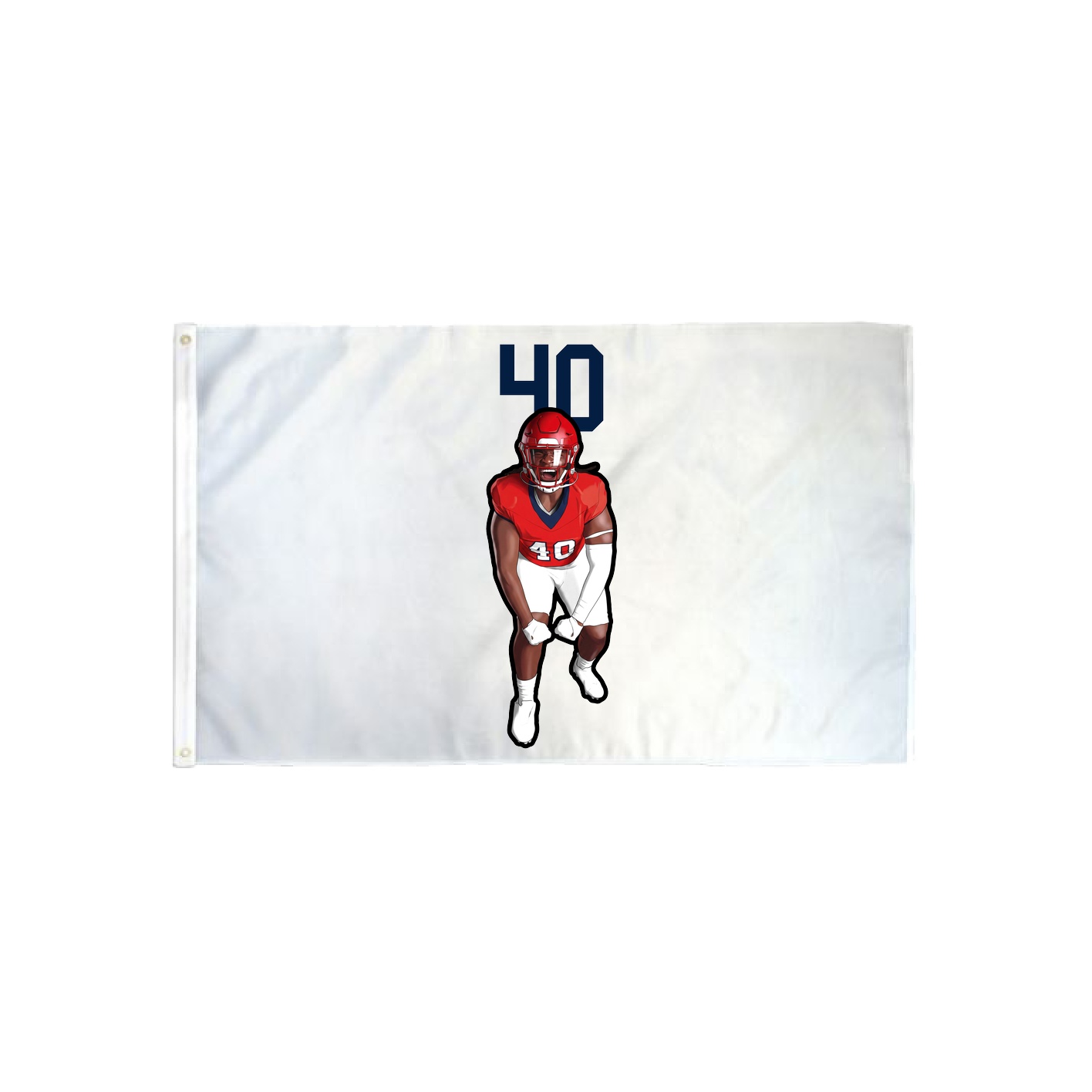 3x5 Flag — Number Top in Classic