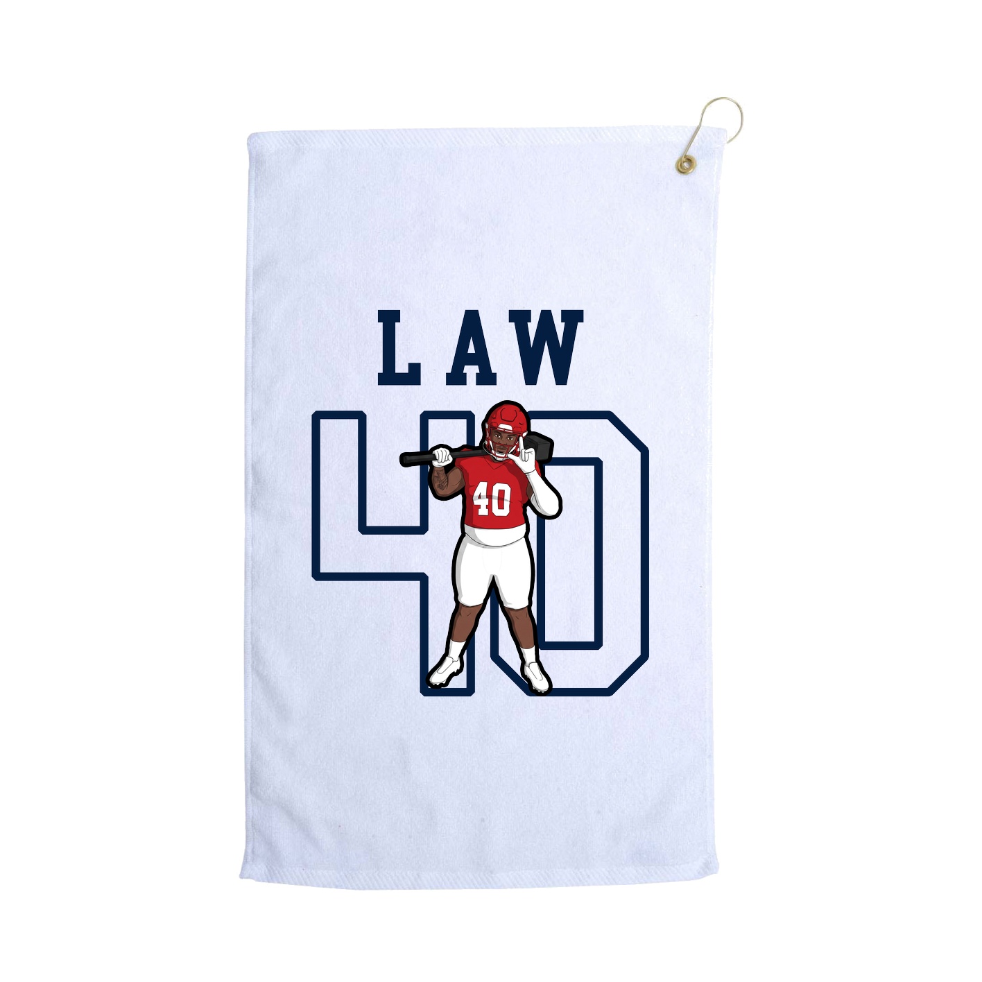 Golf Towel — Shirsey in White