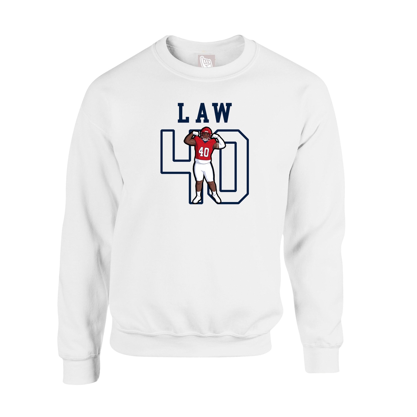 Fleece Crew — Shirsey in White