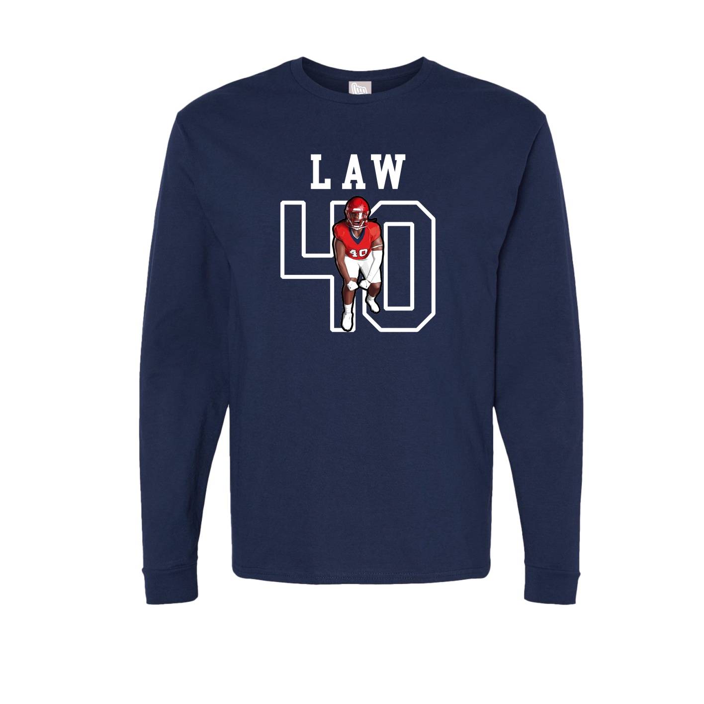 Long Sleeve Tee — Shirsey in Navy