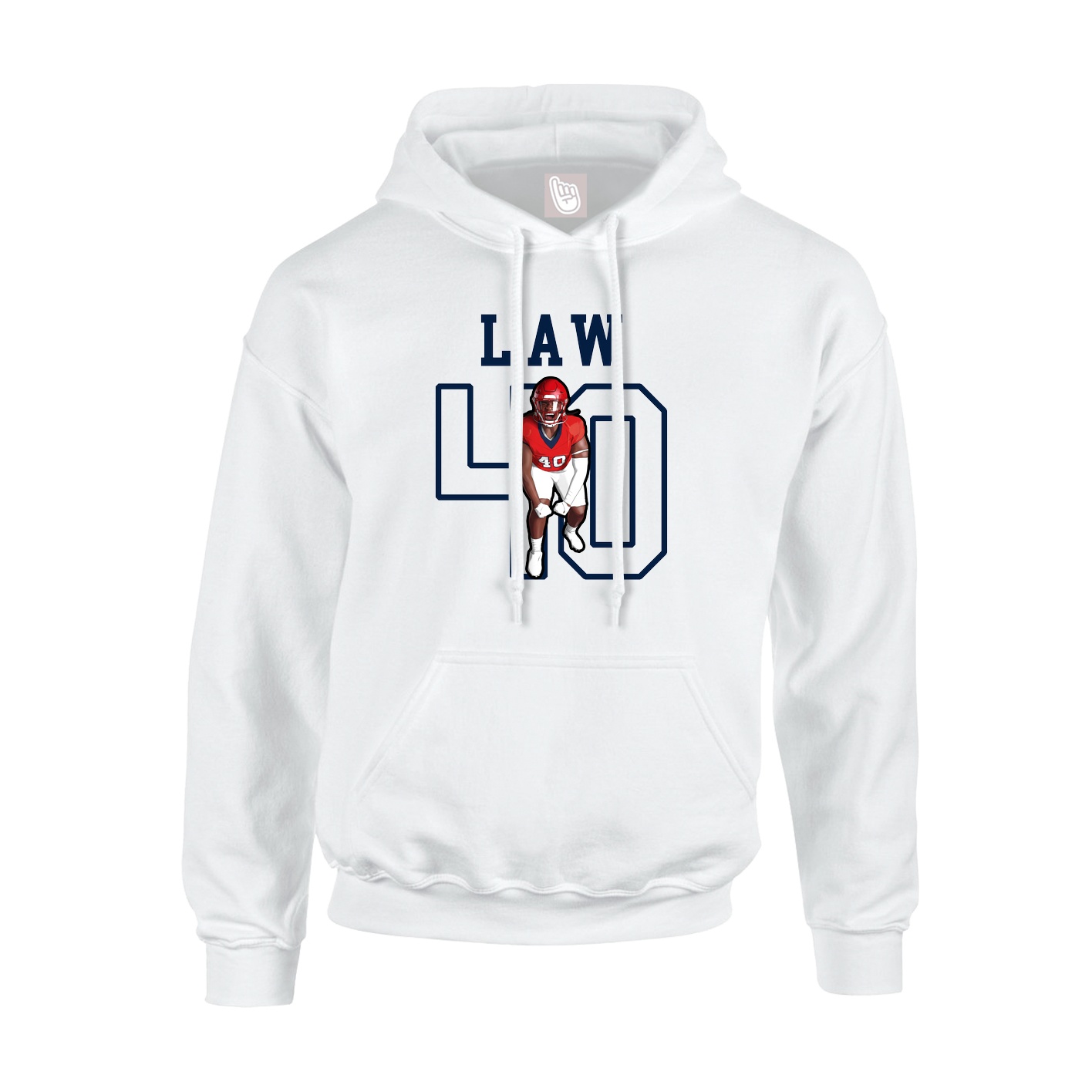 Youth Hoodie — Shirsey in White