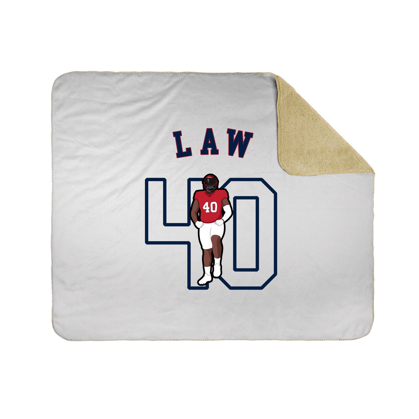 Throw Blanket — Shirsey Arch in White