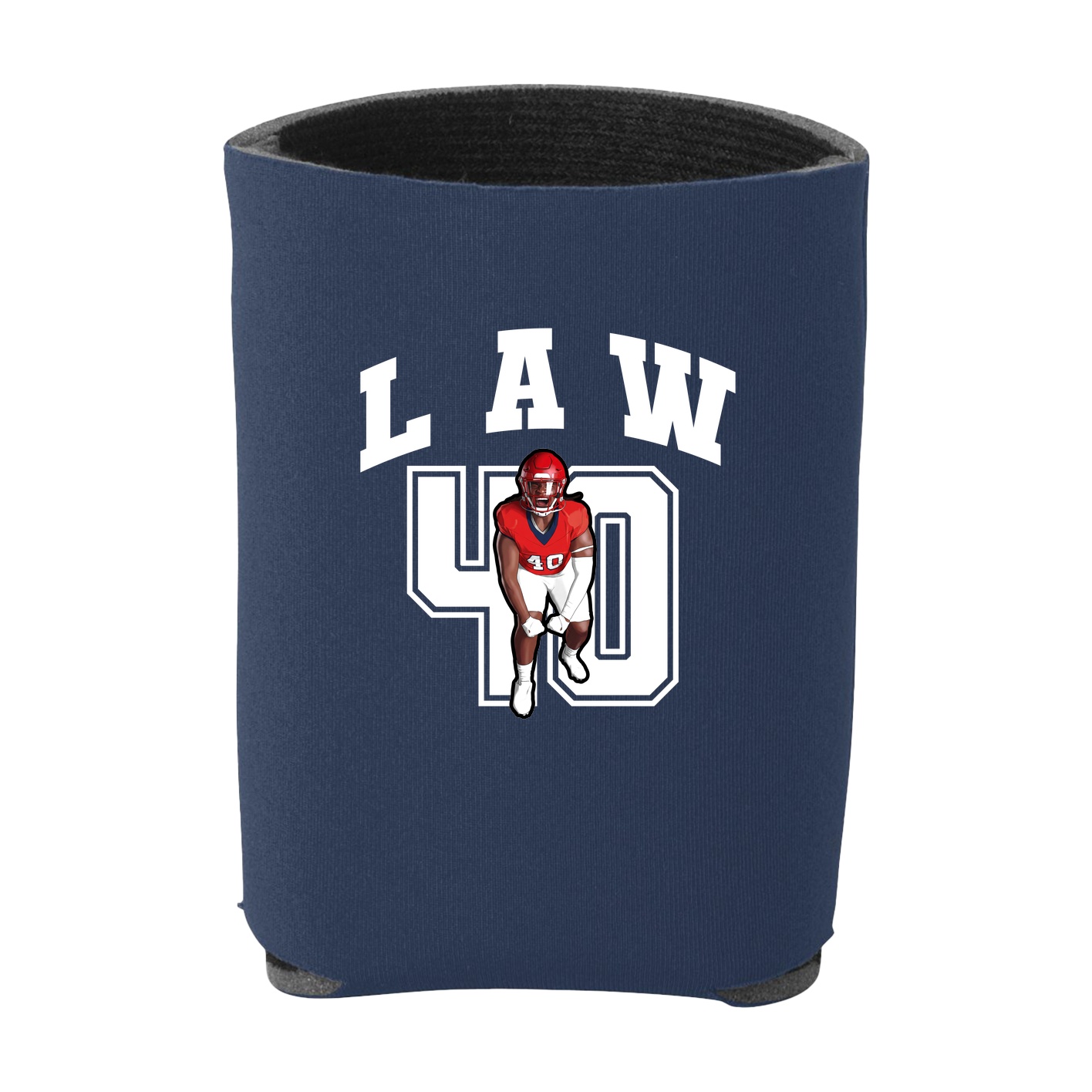 Can Holder — Number in Navy