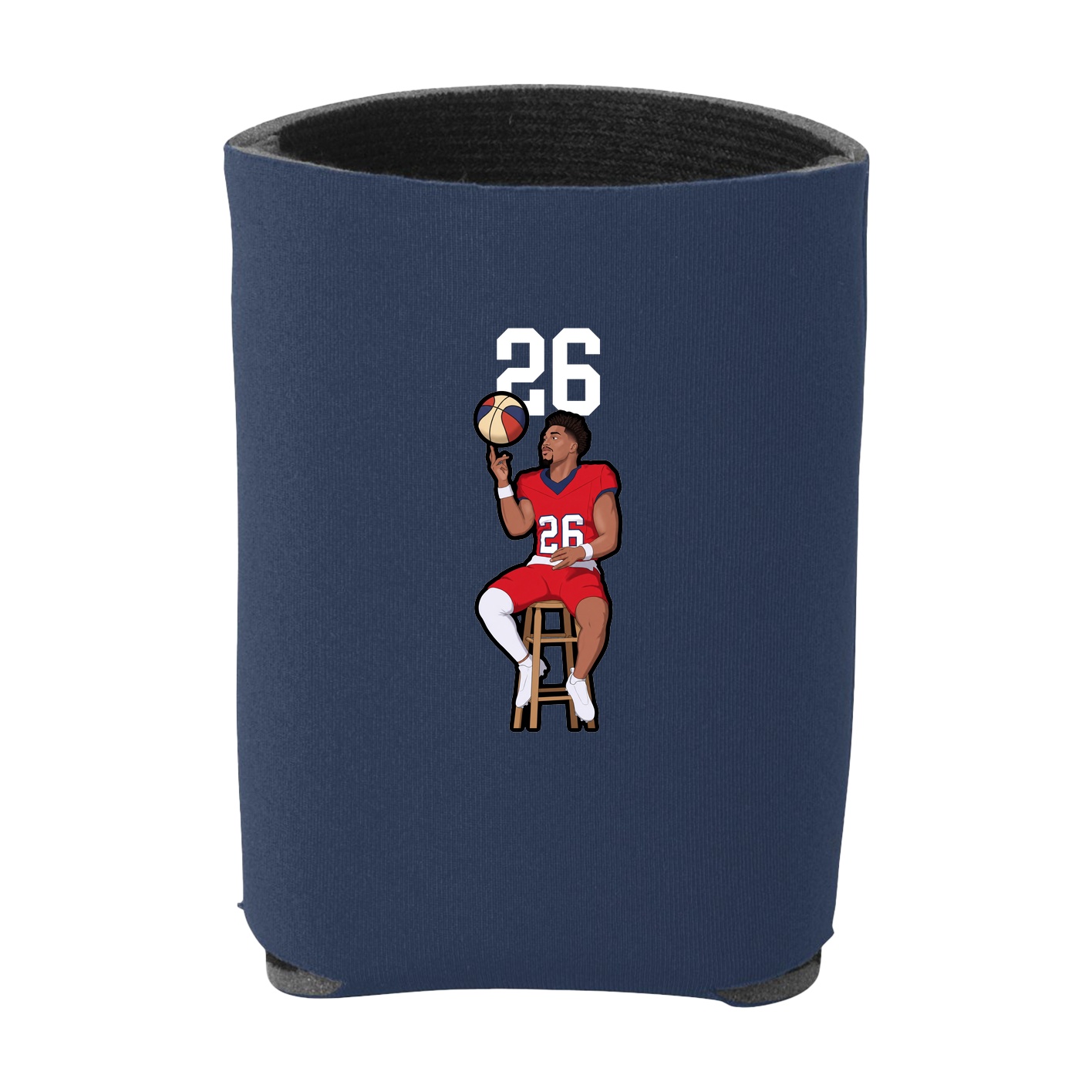 Can Holder — Number Top in Navy