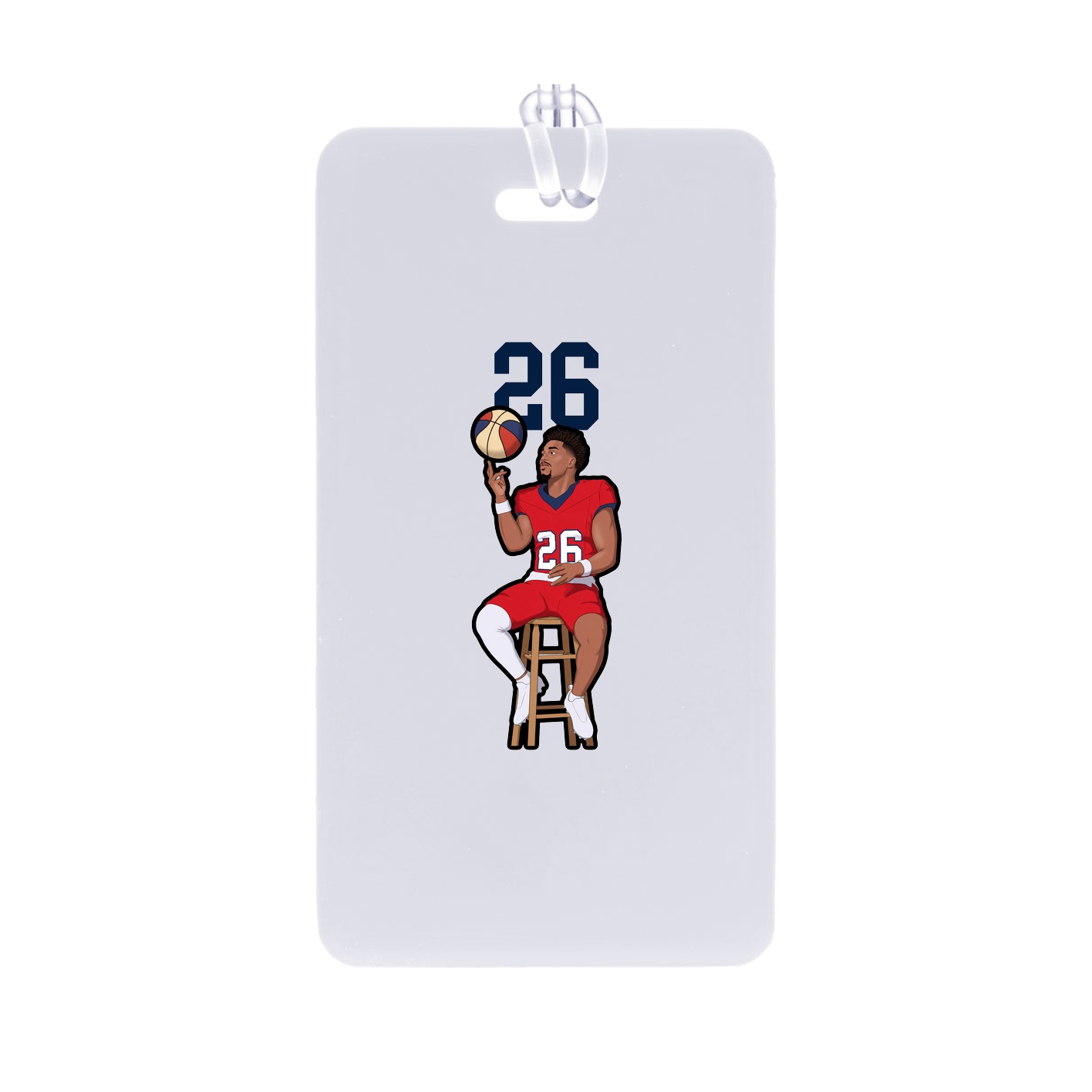 Bag Tag — Number Top in Classic