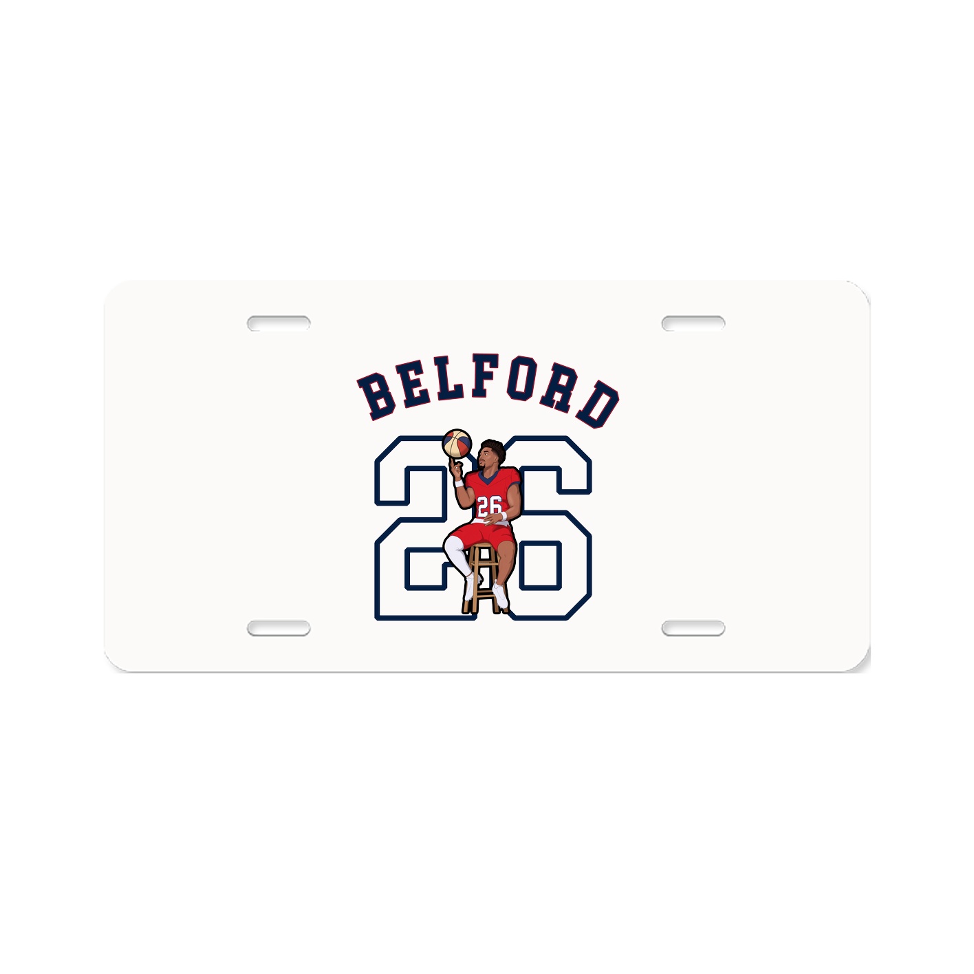 License Plate — Shirsey Arch in Classic