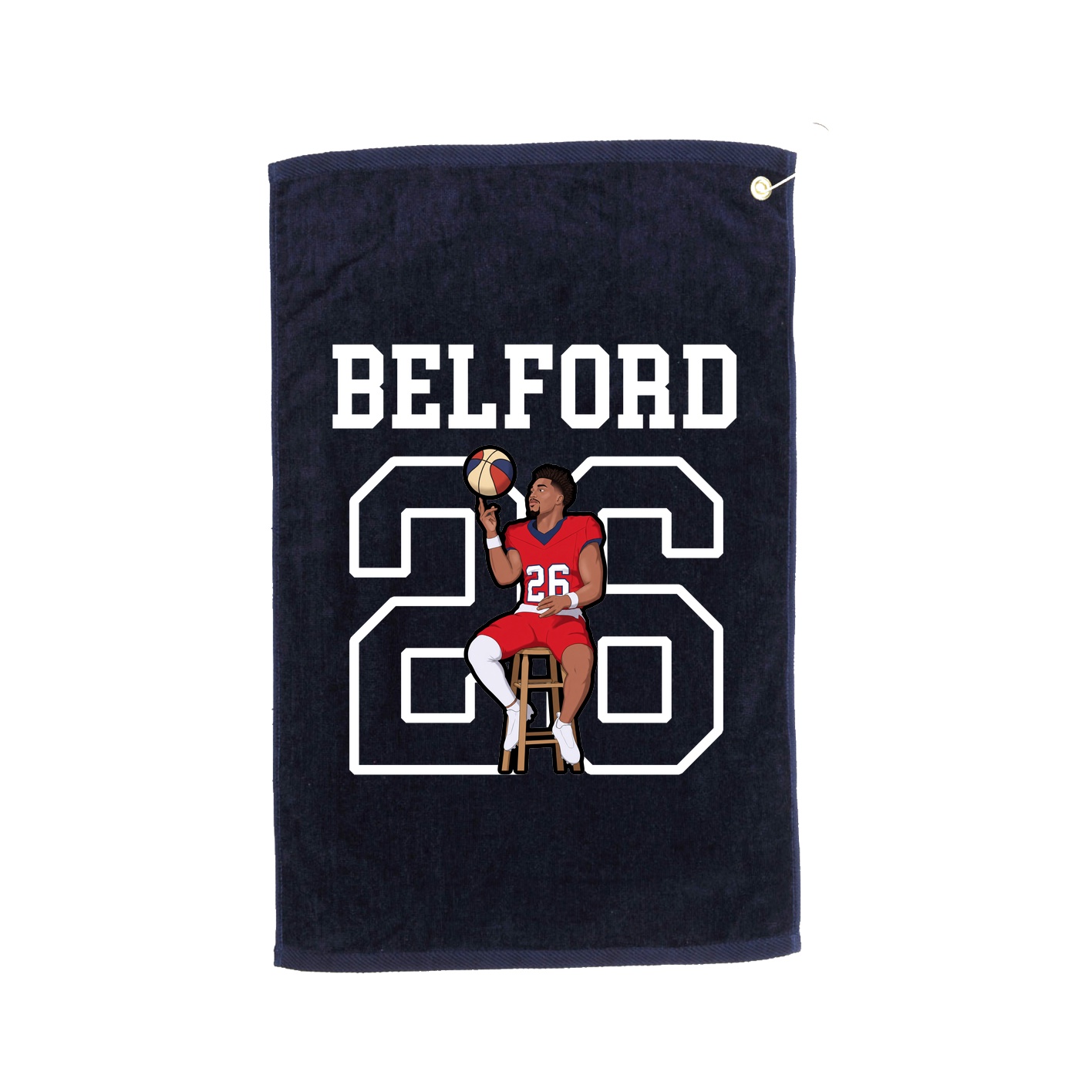 Golf Towel — Shirsey in Navy