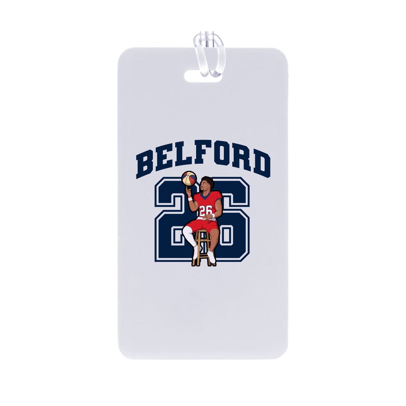 Bag Tag — Number in Classic