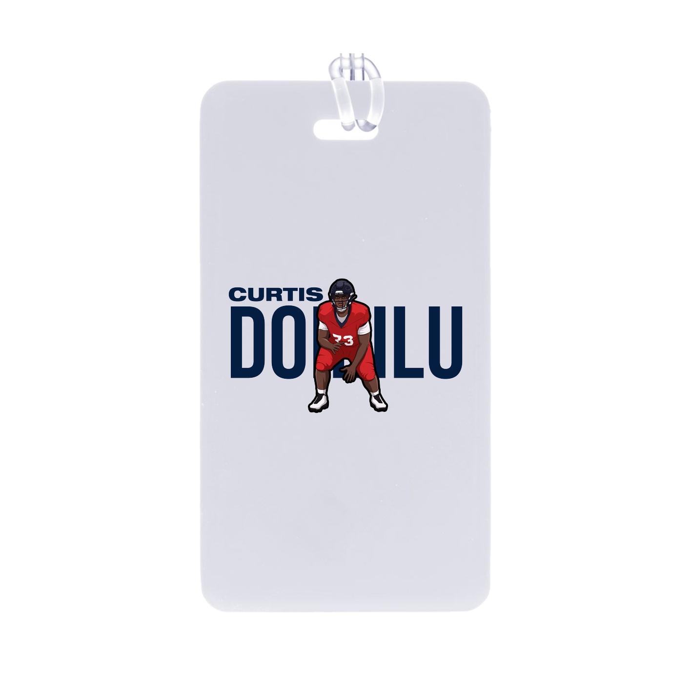 Bag Tag — Player Name in Classic