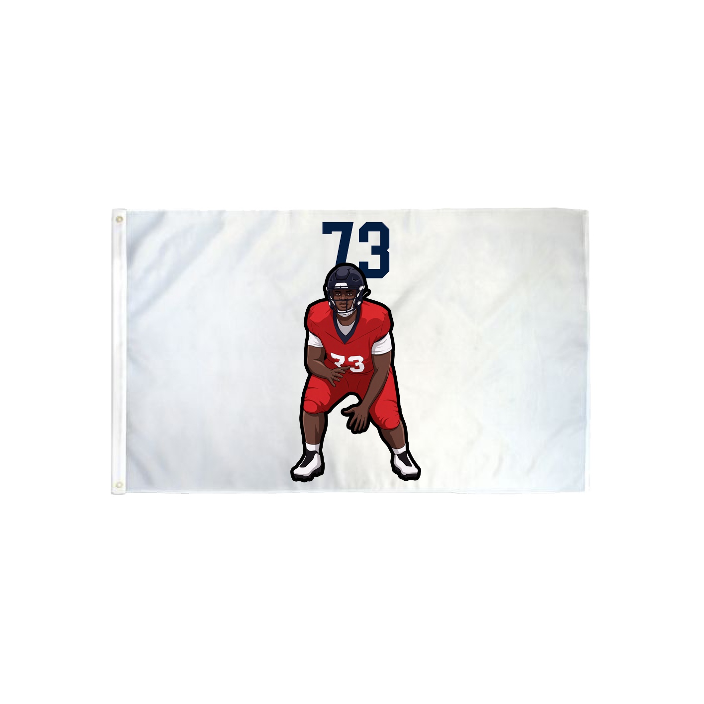 3x5 Flag — Number Top in Classic