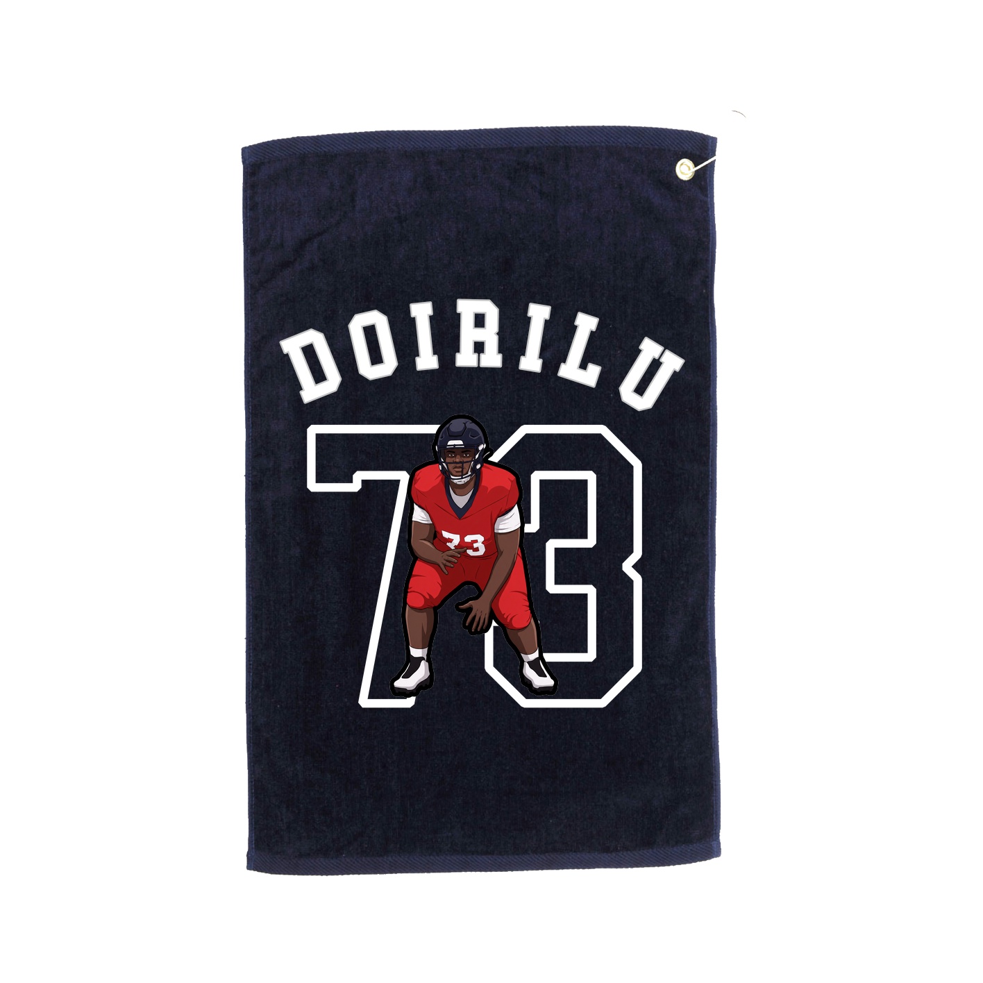 Golf Towel — Shirsey Arch in Navy